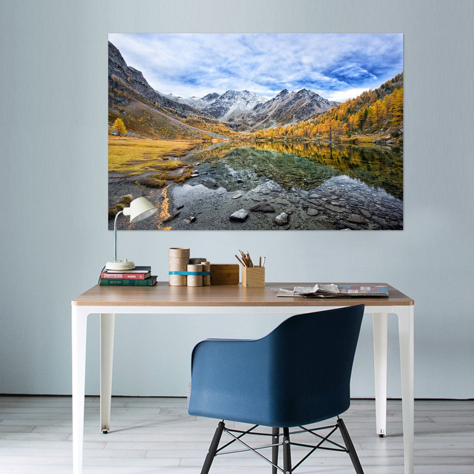 3D Forest Lake 107 Marco Carmassi Wall Sticker Wallpaper AJ Wallpaper 2