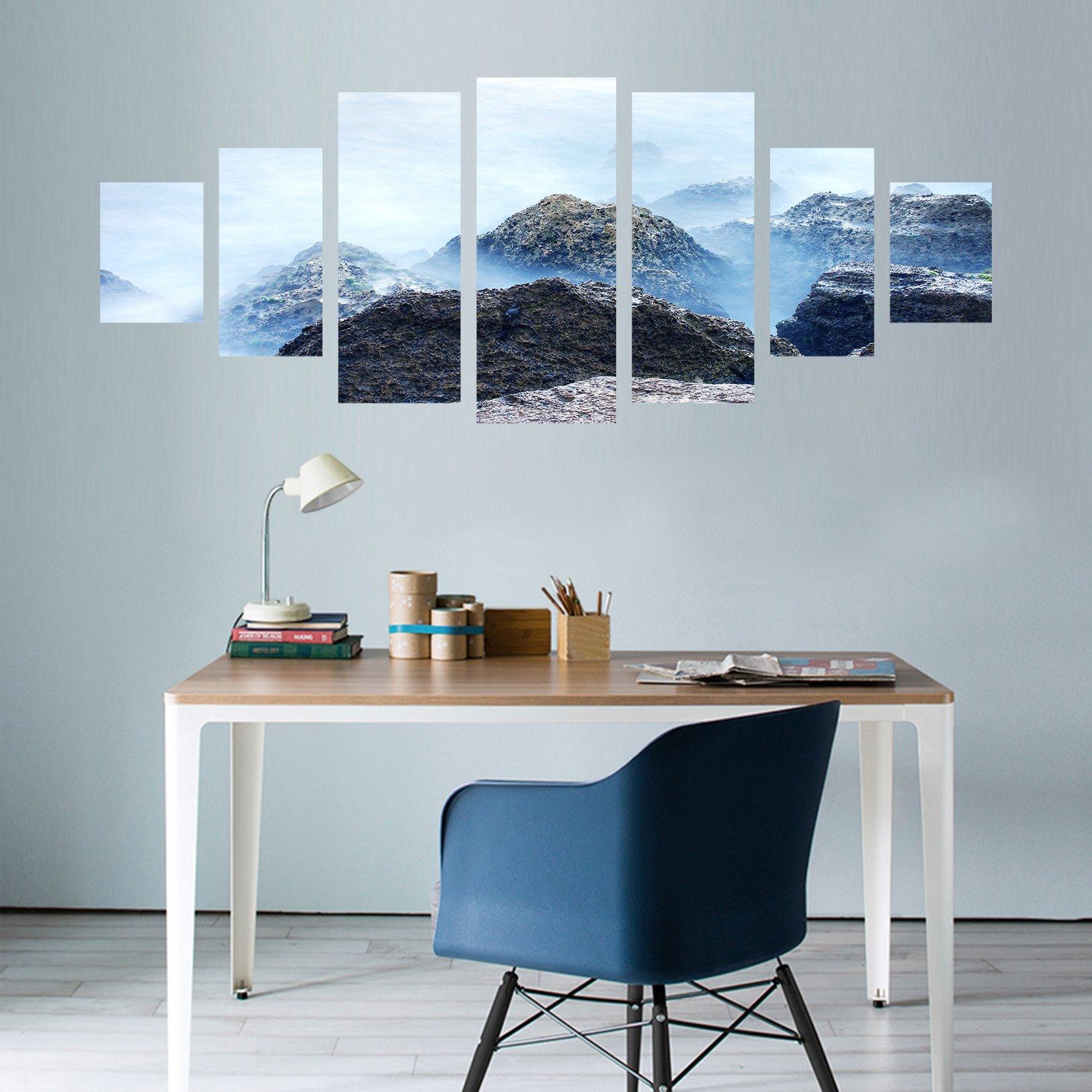 3D Cloud And Fog 018 Unframed Print Wallpaper Wallpaper AJ Wallpaper