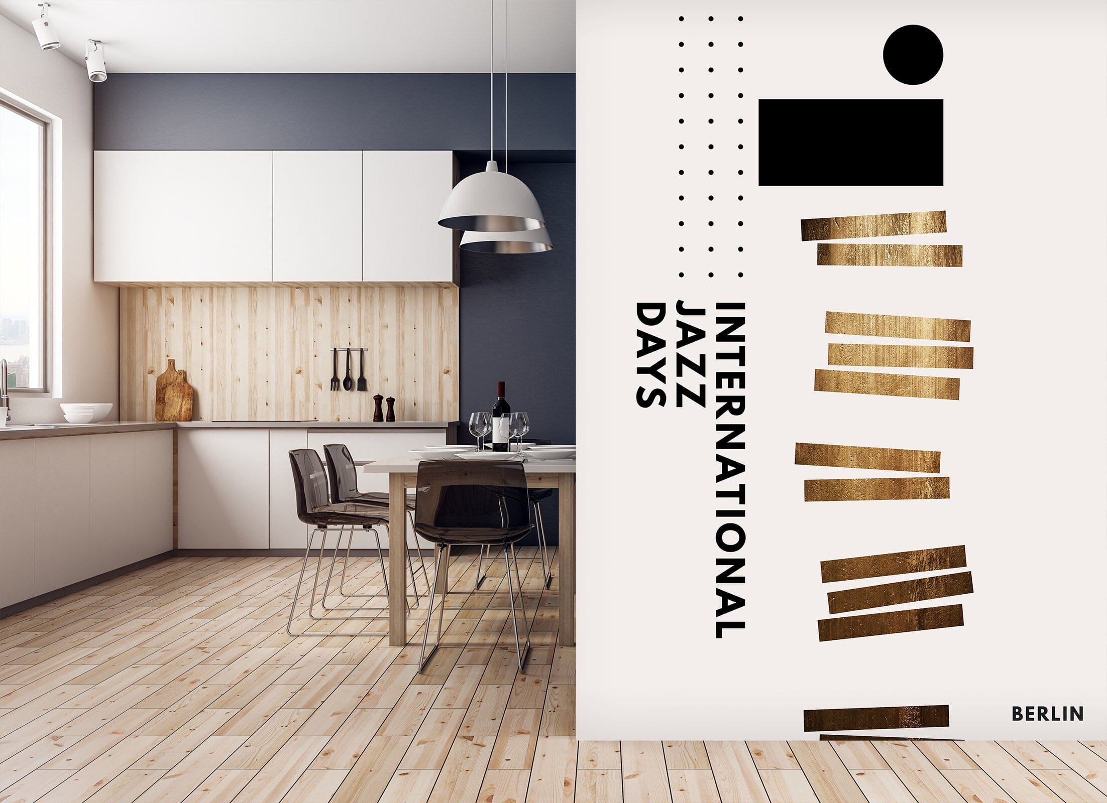 3D Simple Modern 1470 Boris Draschoff Wall Mural Wall Murals Wallpaper AJ Wallpaper 2