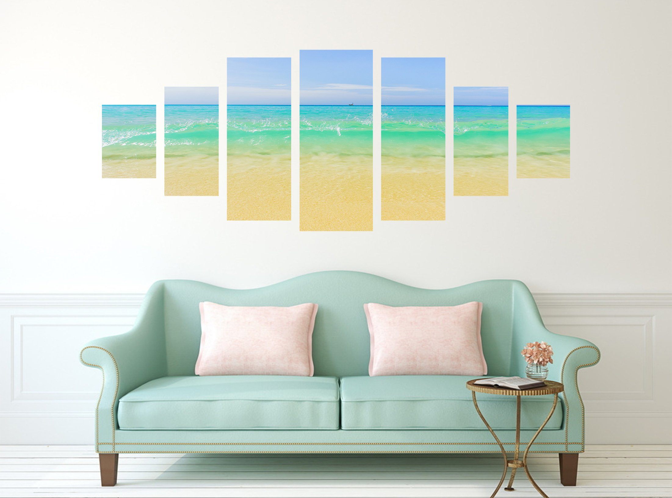 3D Beautiful Sea 067 Unframed Print Wallpaper Wallpaper AJ Wallpaper