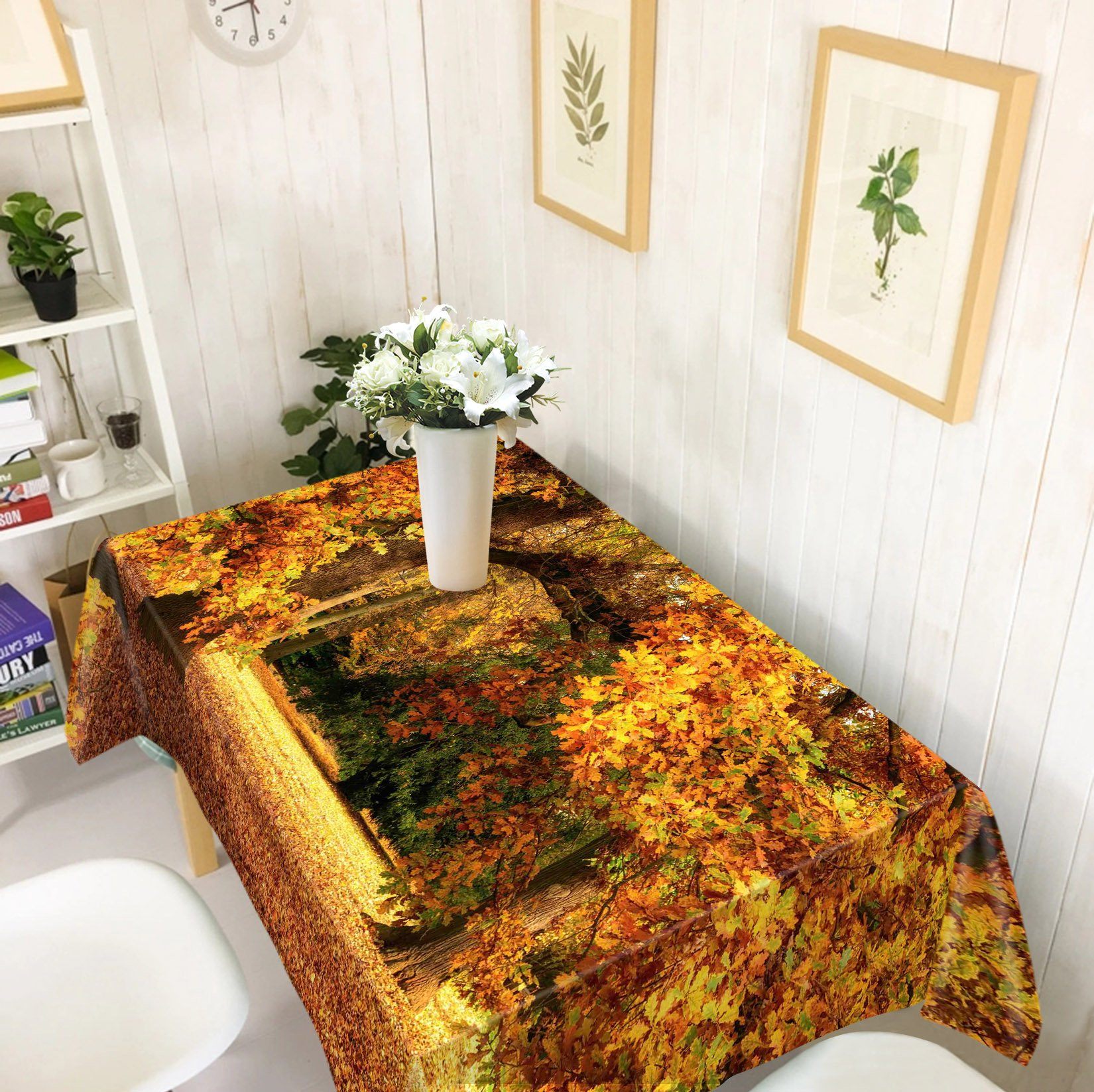 3D Orange Trees 572 Tablecloths Wallpaper AJ Wallpaper