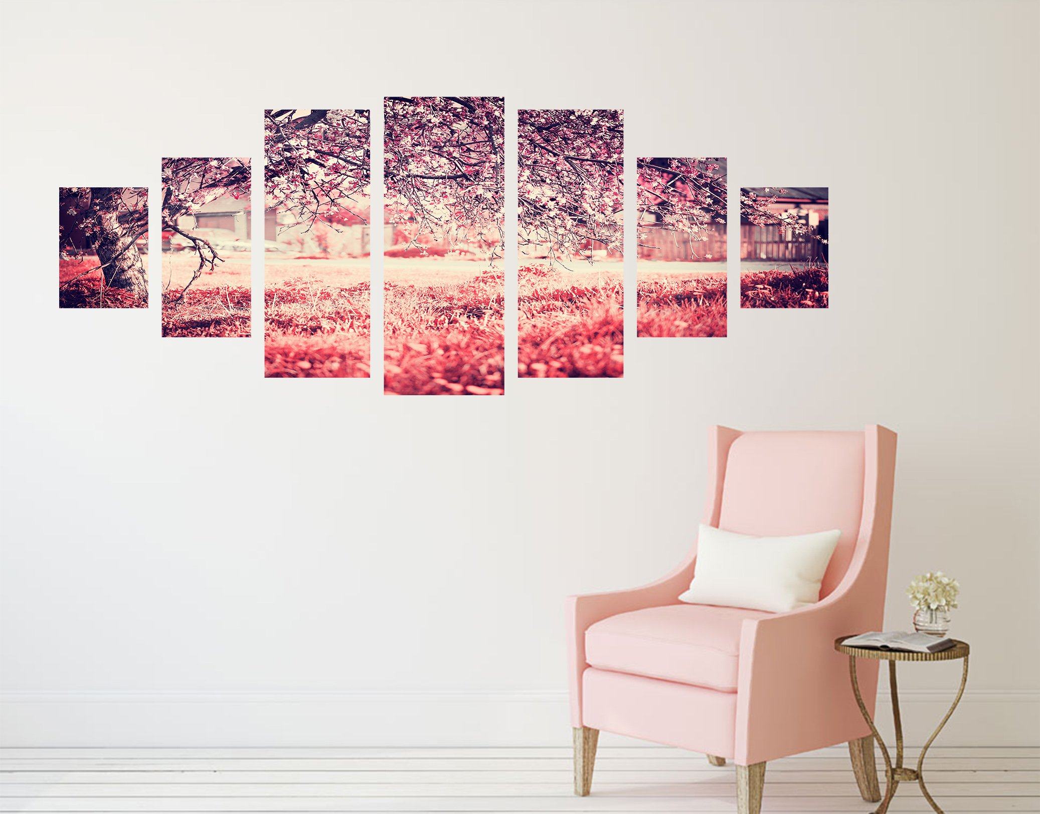 3D Dusk Tree 159 Unframed Print Wallpaper Wallpaper AJ Wallpaper