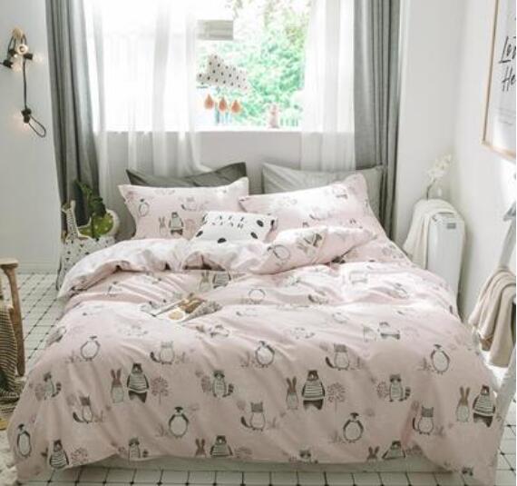 3D Small Animal Pattern 15206 Bed Pillowcases Quilt