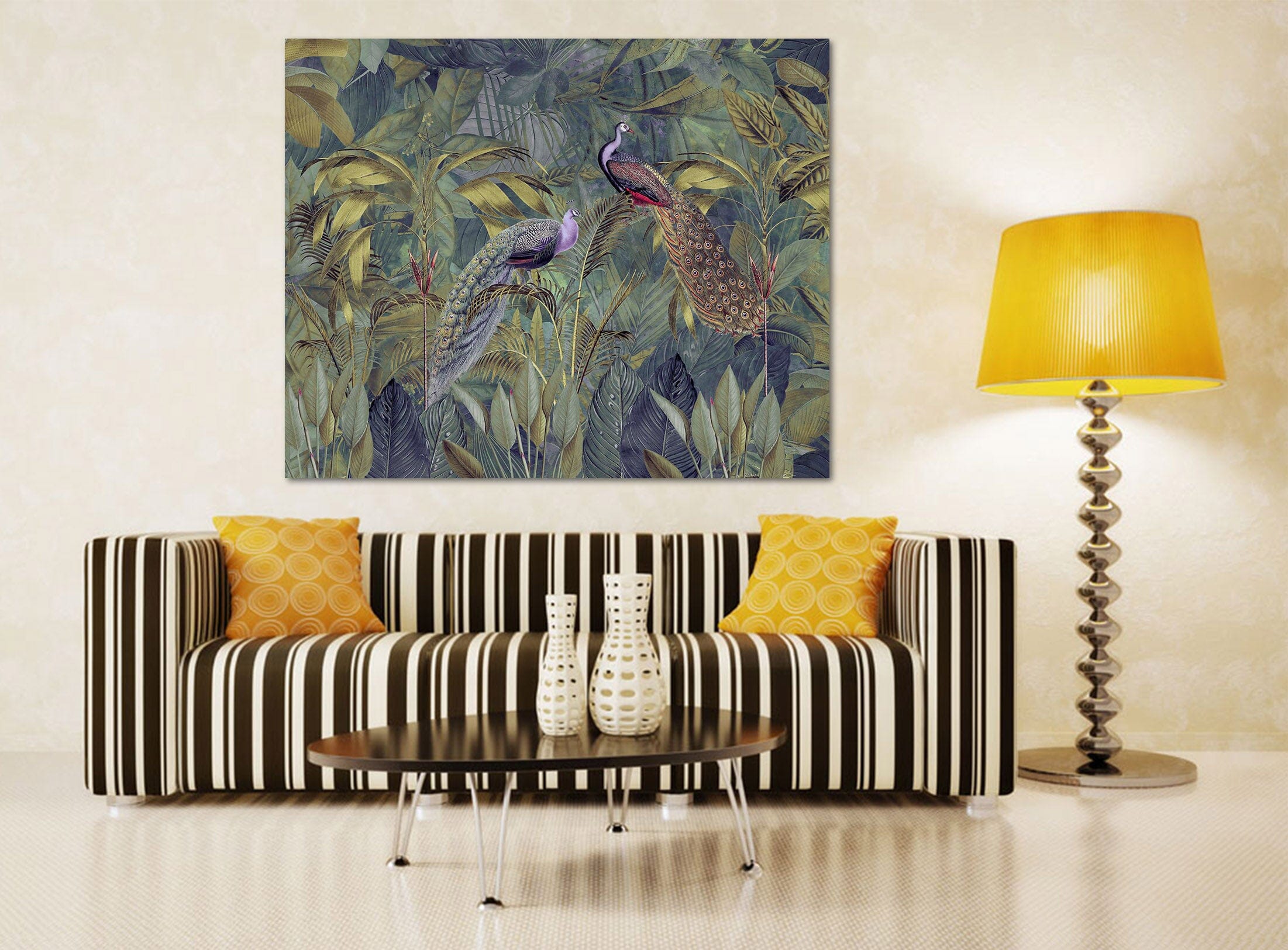 3D Cute Peacock 114 Andrea haase Wall Sticker Wallpaper AJ Wallpaper 2