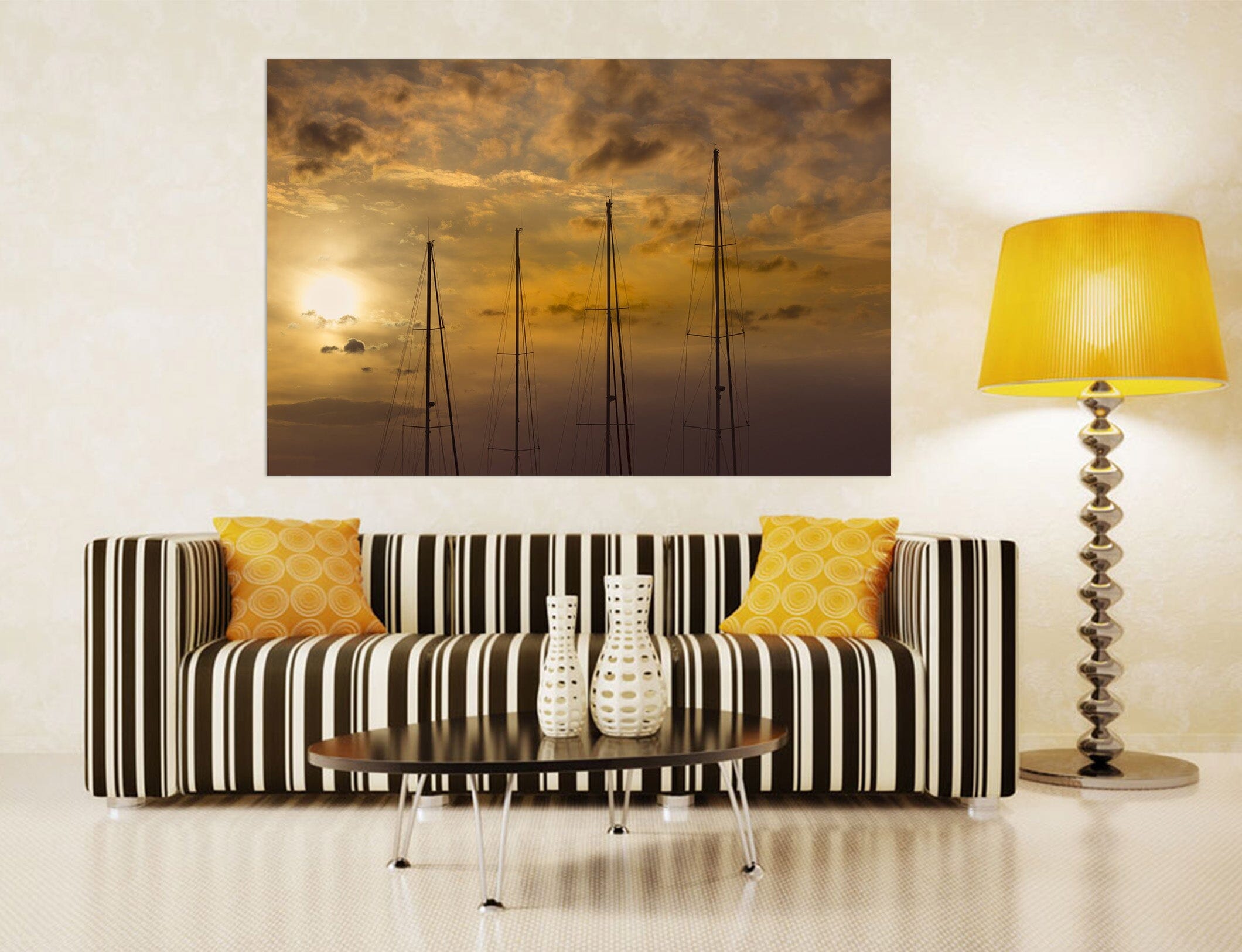 3D Four Trees 190 Marco Carmassi Wall Sticker Wallpaper AJ Wallpaper 2