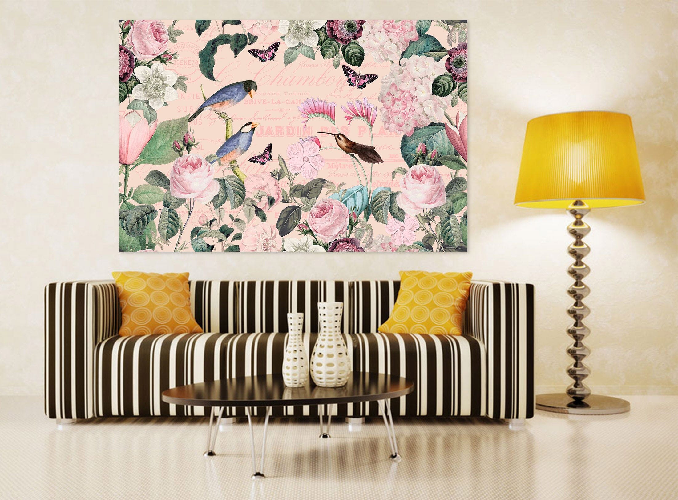 3D Leaf Bird 115 Andrea haase Wall Sticker Wallpaper AJ Wallpaper 2