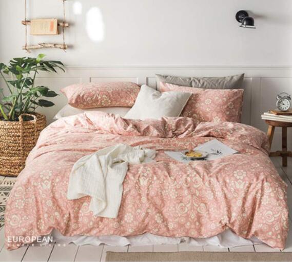 3D Flesh Orange Pattern 16036 Bed Pillowcases Quilt