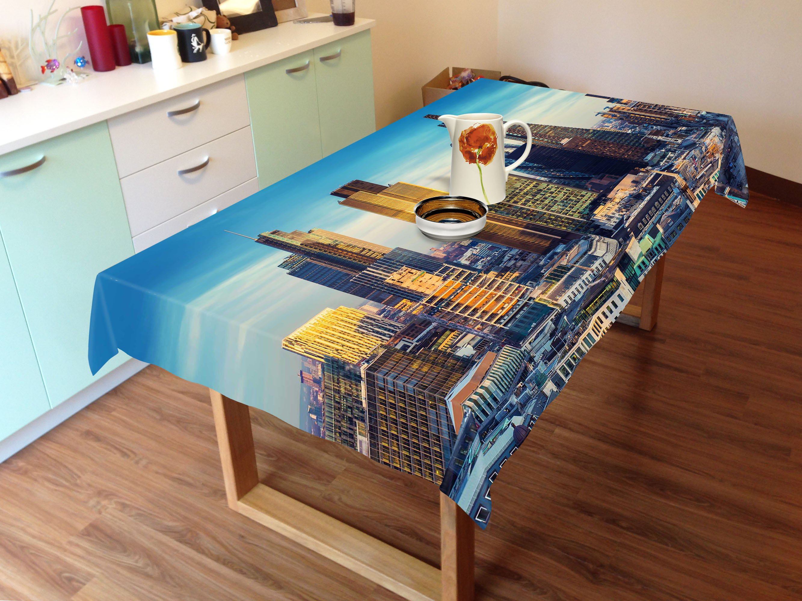 3D Sunny London 673 Tablecloths Wallpaper AJ Wallpaper