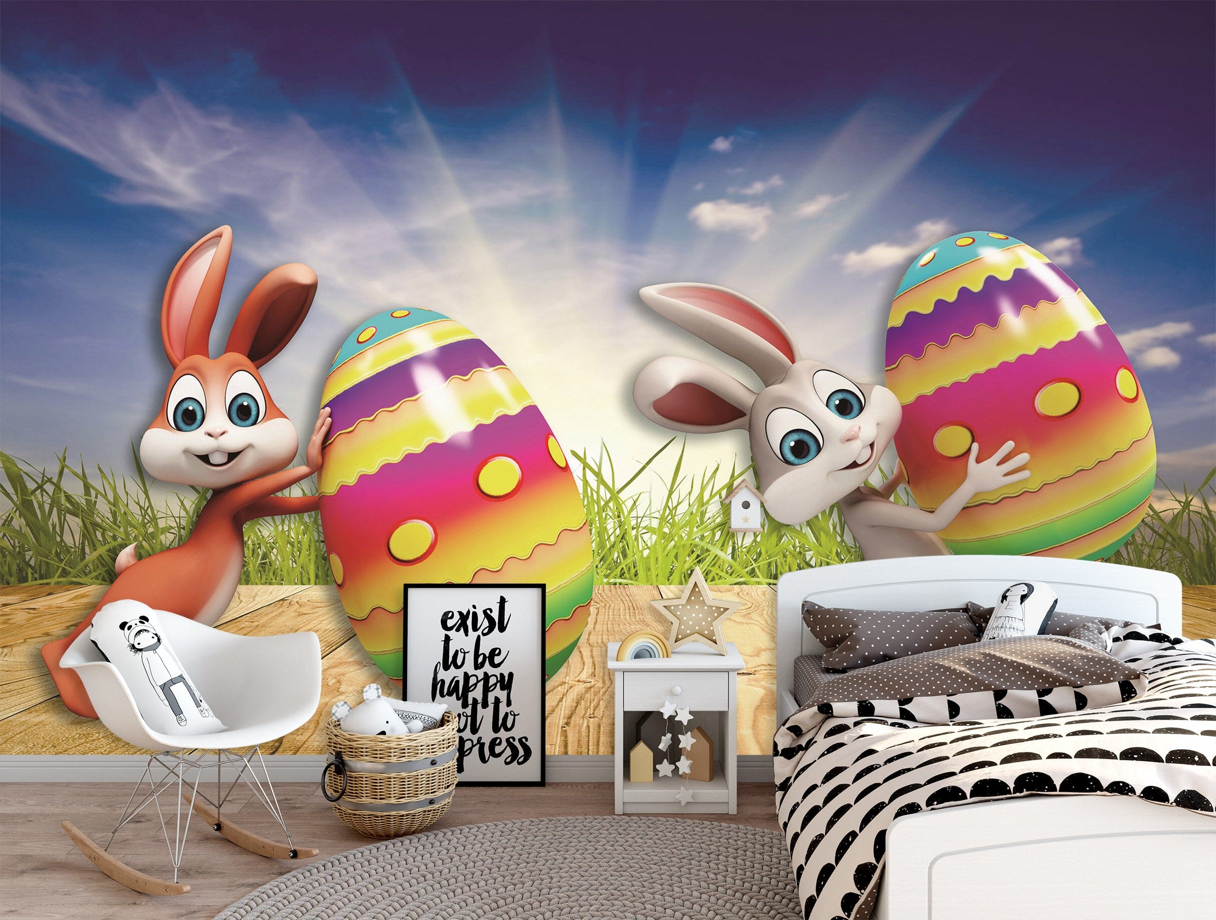 3D Happy Steppe 3004 Wall Murals Wallpaper AJ Wallpaper 2