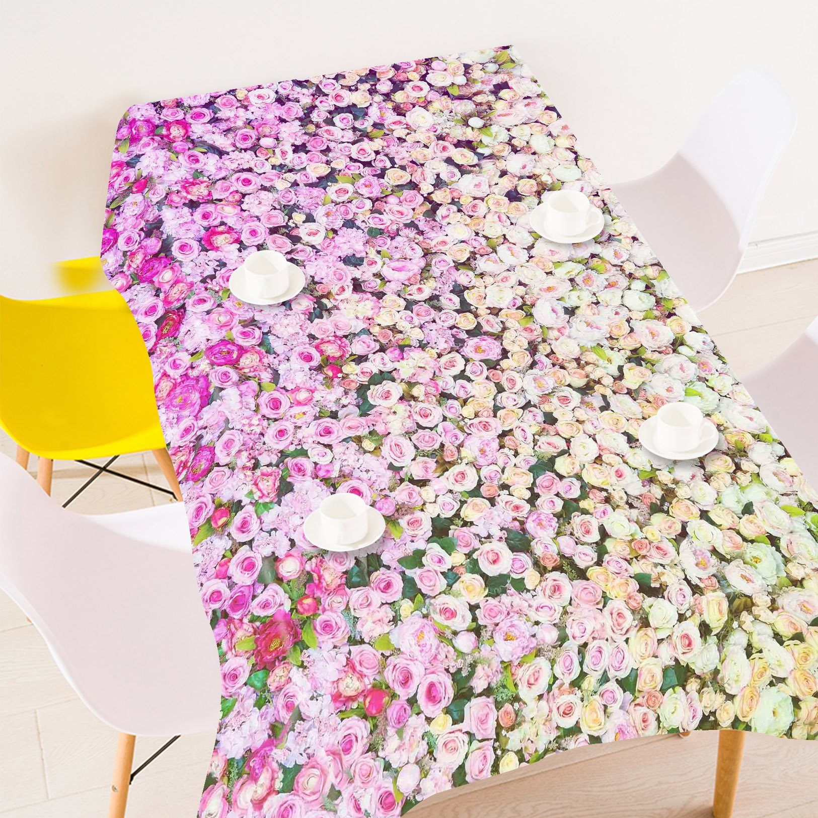 3D Dense Flowers 769 Tablecloths Wallpaper AJ Wallpaper