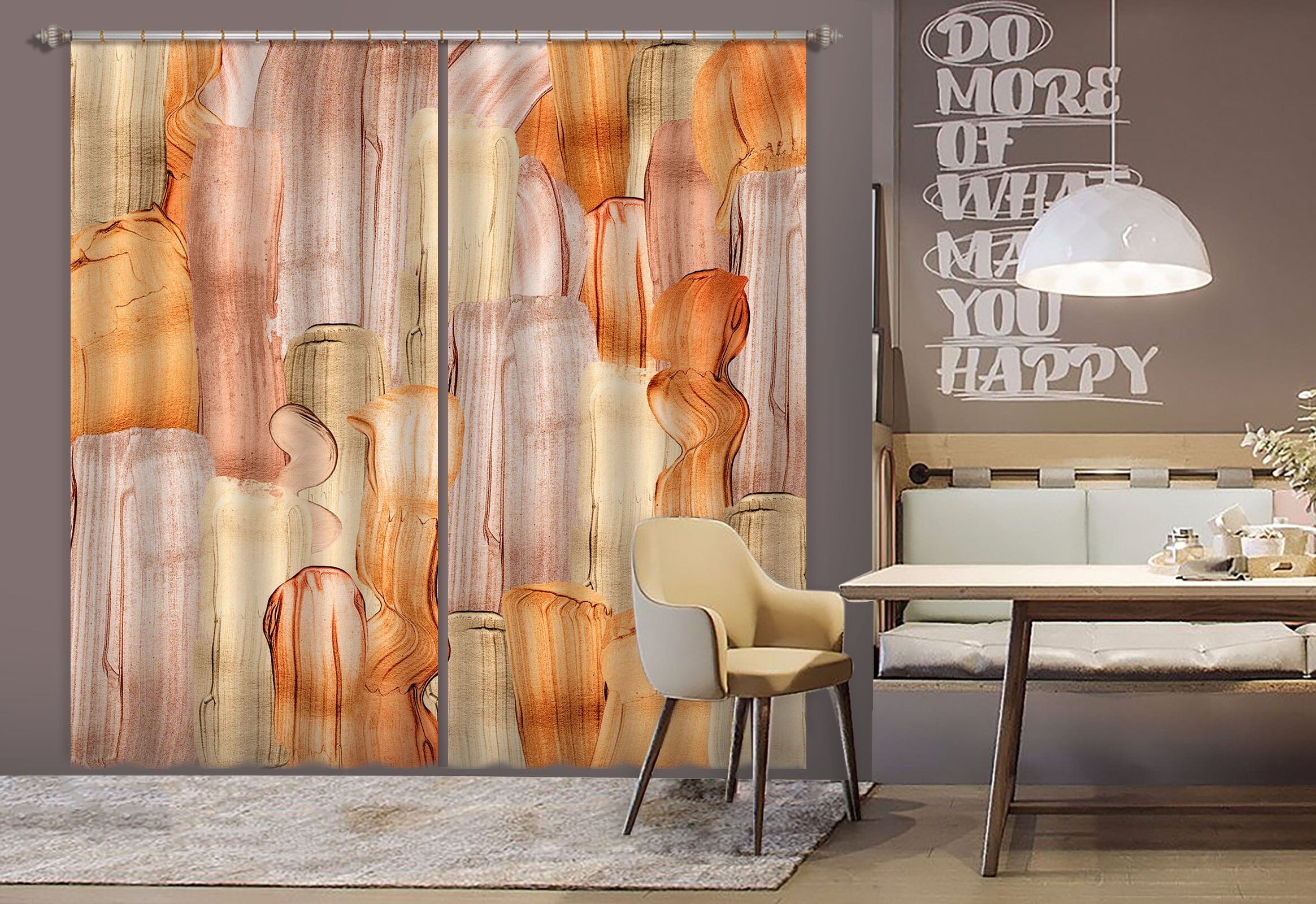 3D Modern Painting 180 Uta Naumann Curtain Curtains Drapes Curtains AJ Creativity Home