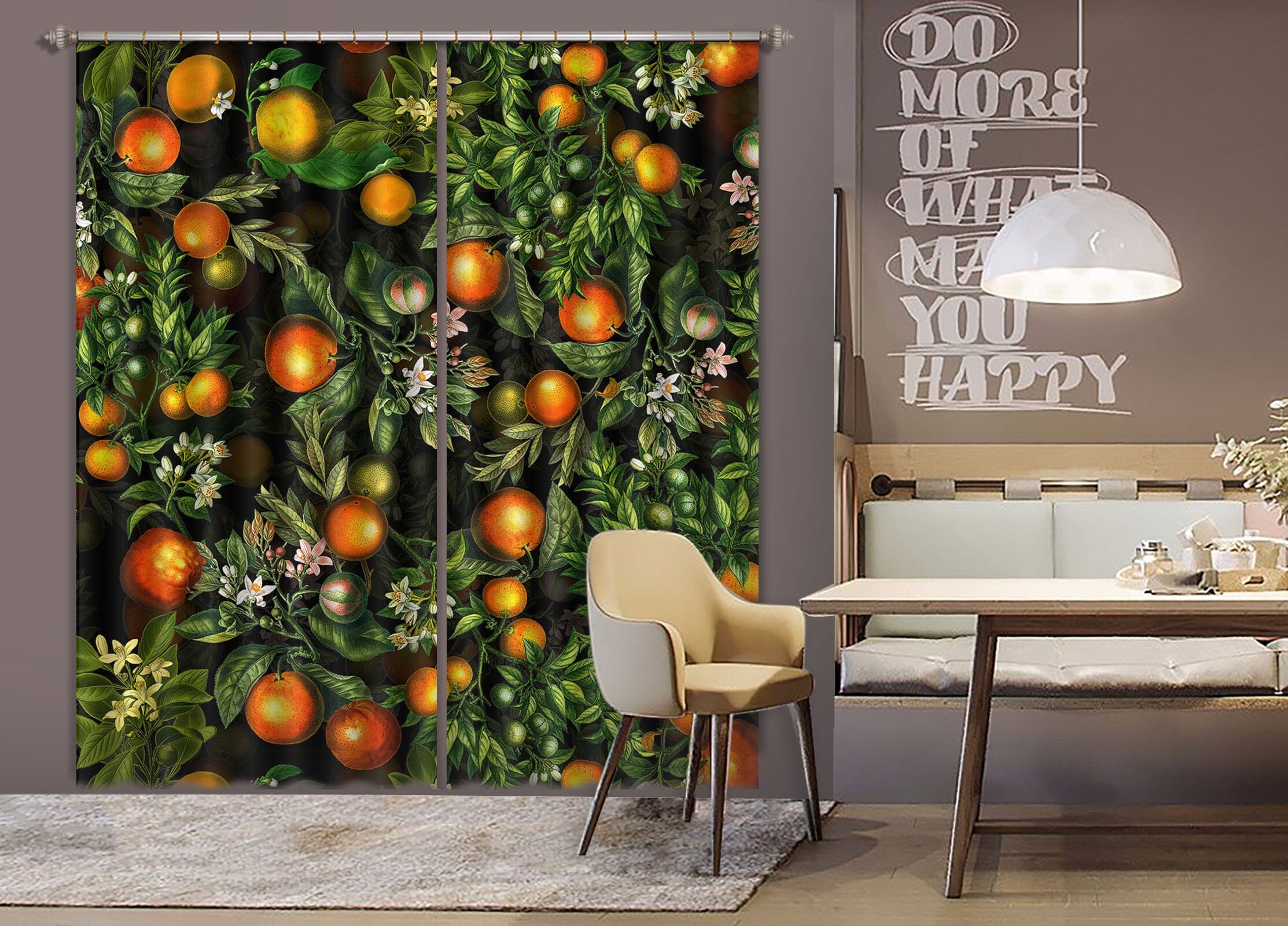 3D Leaf Lantern 108 Uta Naumann Curtain Curtains Drapes Curtains AJ Creativity Home