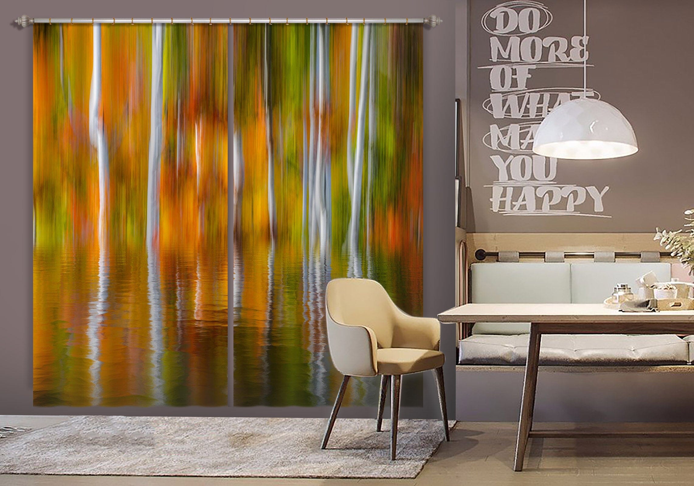 3D Color Forest 145 Marco Carmassi Curtain Curtains Drapes Curtains AJ Creativity Home