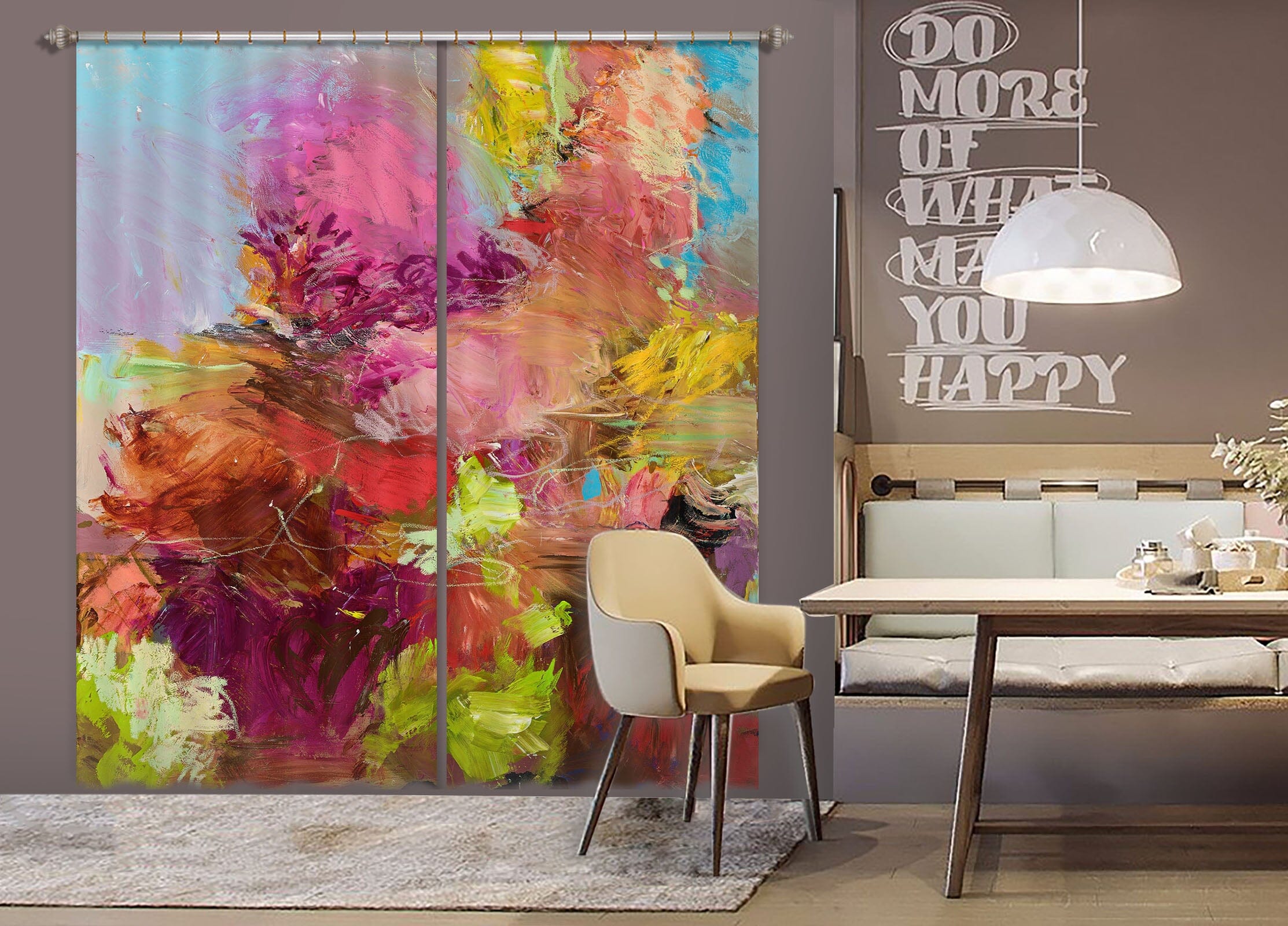 3D Color Graffiti 116 Allan P. Friedlander Curtain Curtains Drapes Curtains AJ Creativity Home