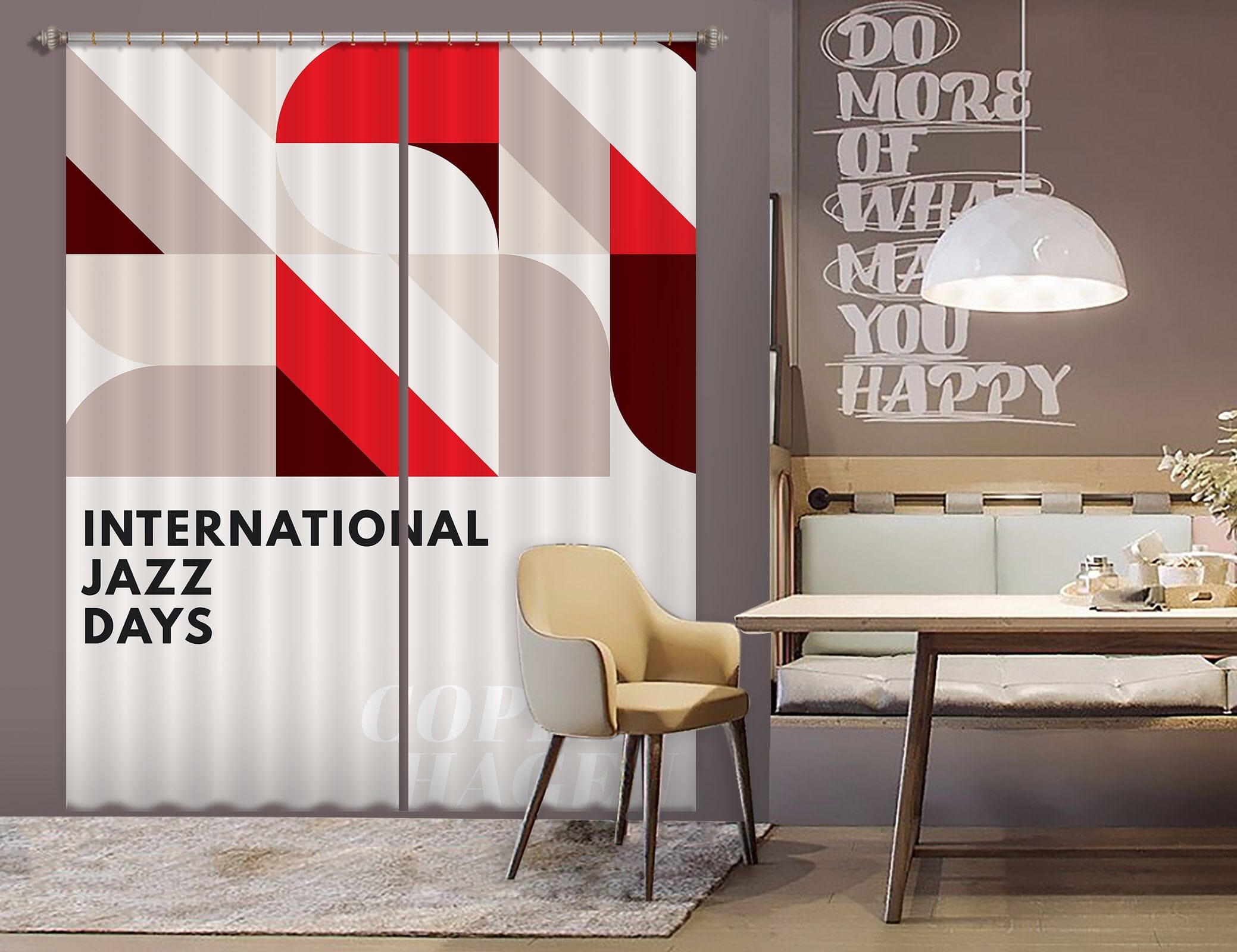 3D Grey Geometry 1060 Boris Draschoff Curtain Curtains Drapes Curtains AJ Creativity Home