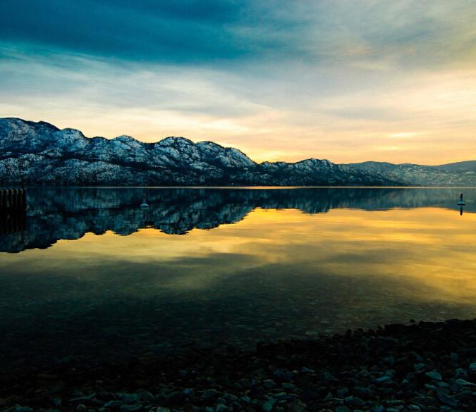 Vast Lake Wallpaper AJ Wallpaper