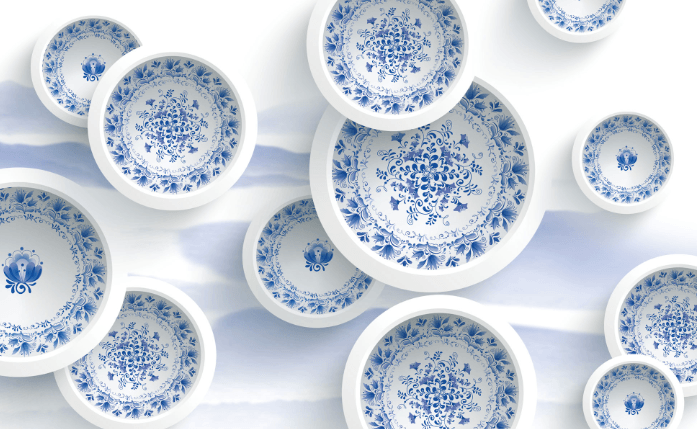 Porcelain Dishes Wallpaper AJ Wallpaper 2