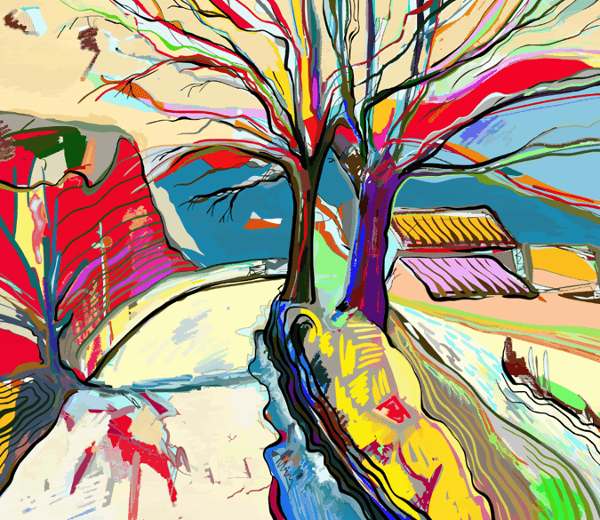 Oil Painting 1 Wallpaper AJ Wallpaper