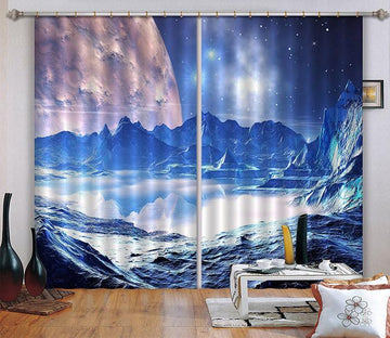 3D Exoplanet Scenery 06 Curtains Drapes Wallpaper AJ Wallpaper 