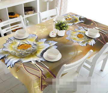 3D Art Flowers 1092 Tablecloths Wallpaper AJ Wallpaper 