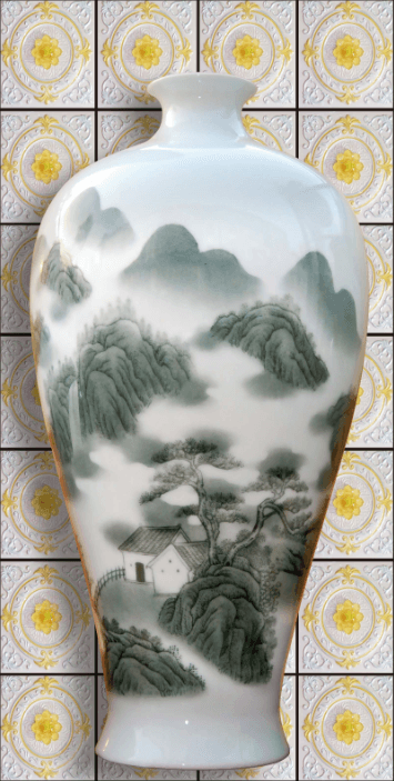 Porcelain Bottle Wallpaper AJ Wallpaper 2