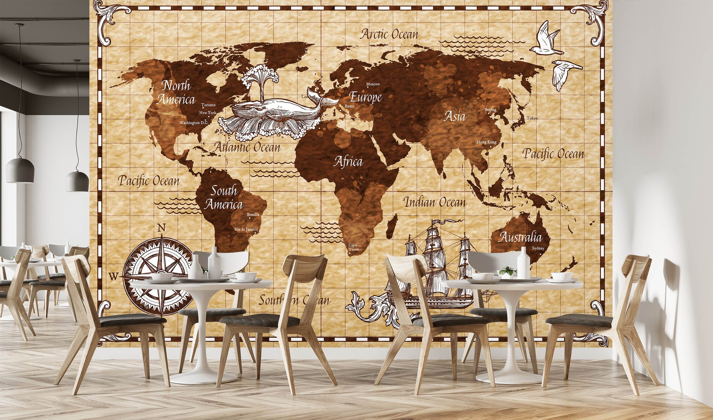 3D Abstract Pattern 2160 World Map Wall Murals Wallpaper AJ Wallpaper 2