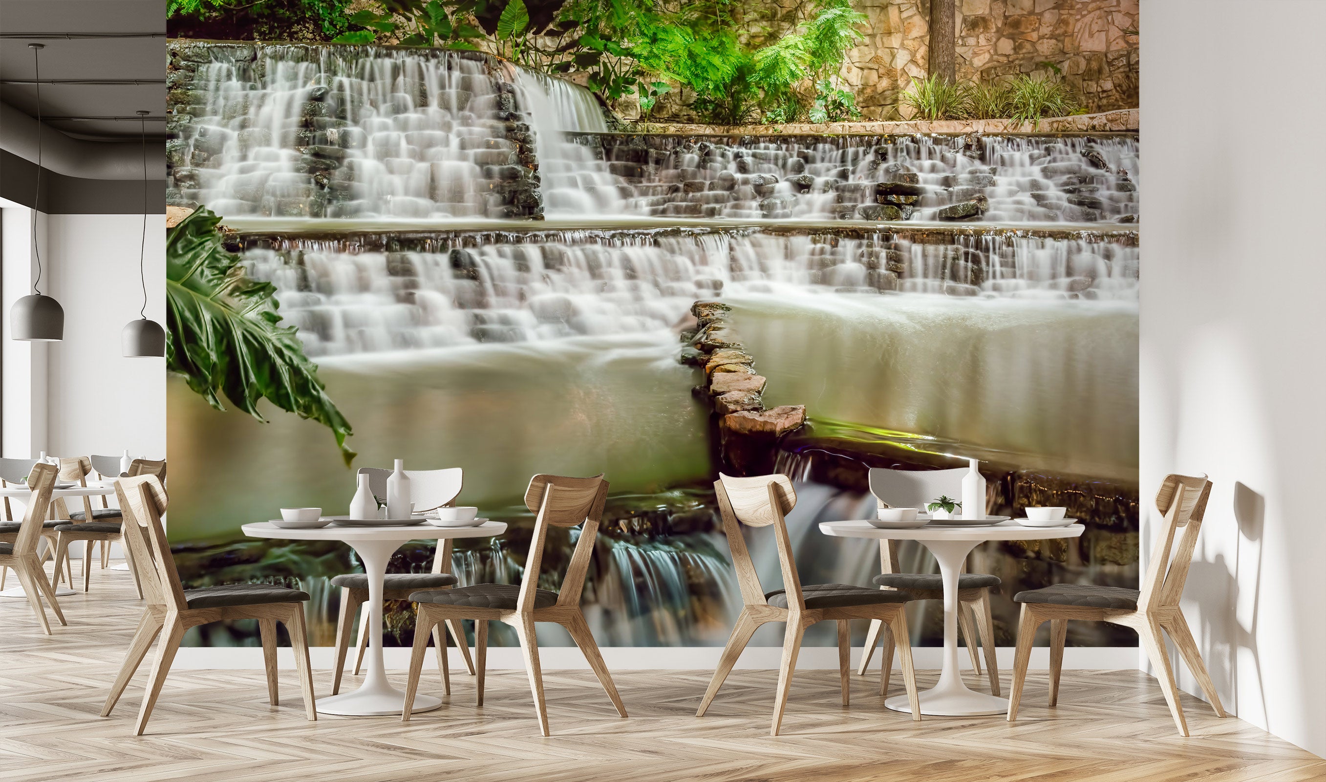 3D Waterfall River 5238 Beth Sheridan Wall Mural Wall Murals