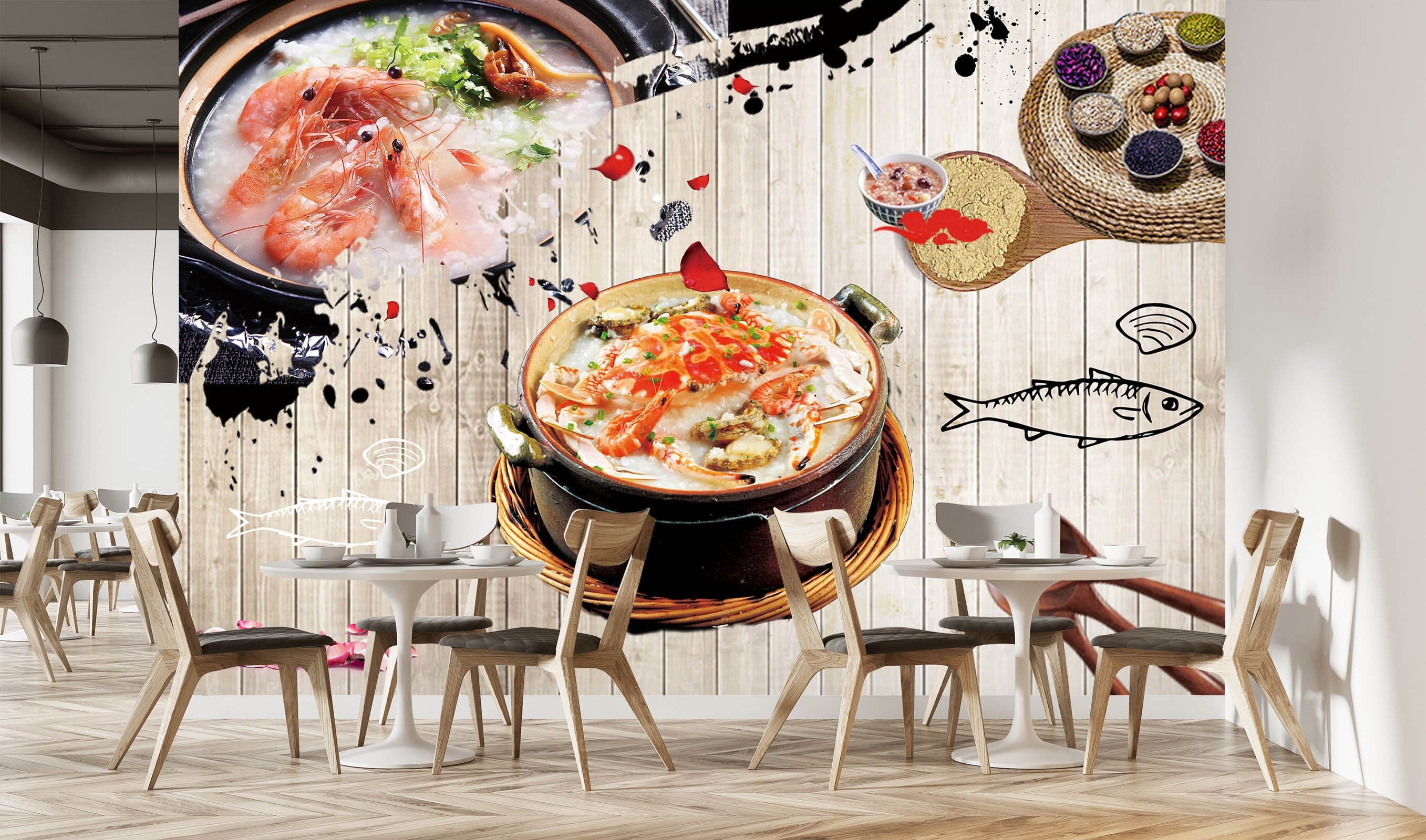 3D Sichuan Hot Pot 3009 Wall Murals Wallpaper AJ Wallpaper 2