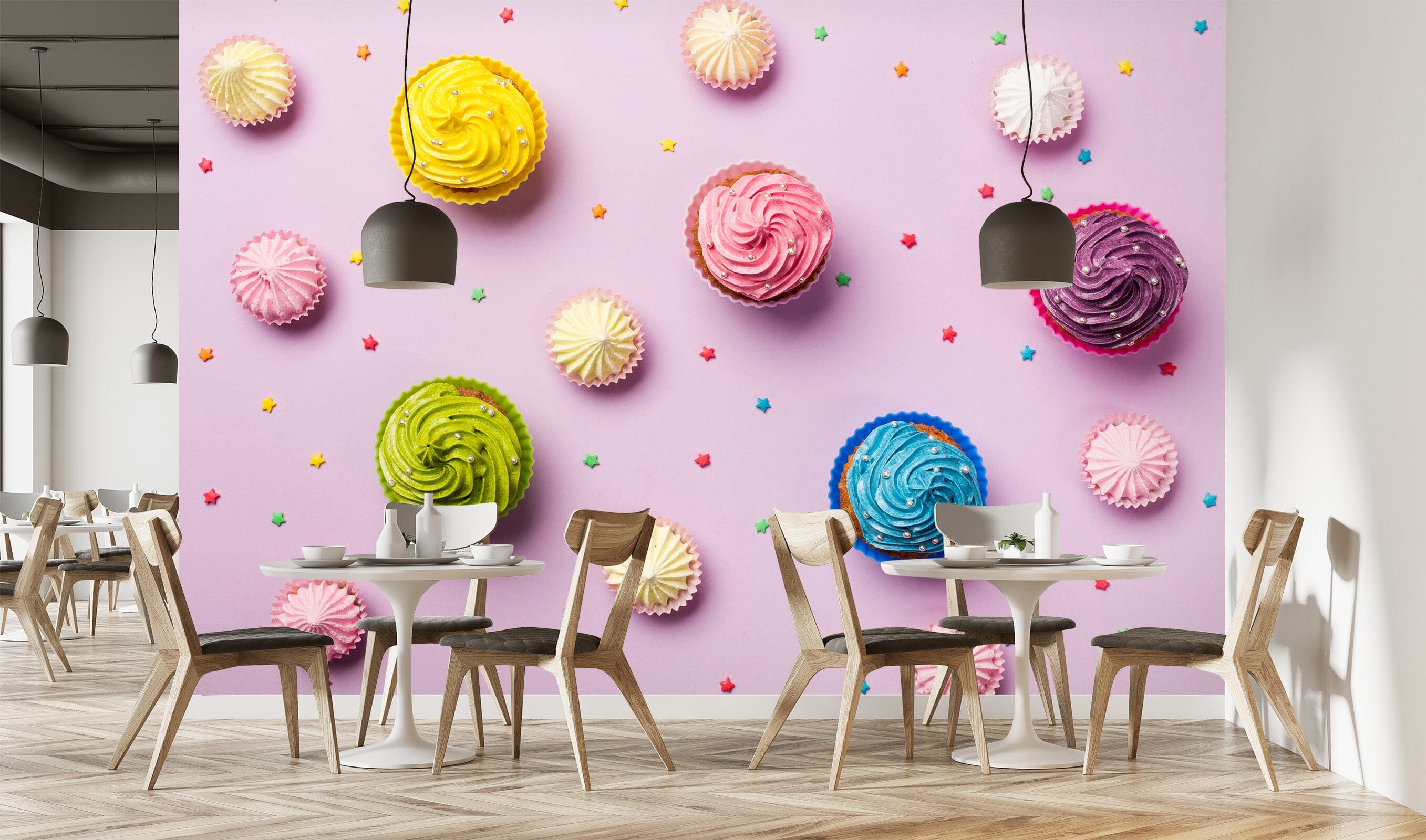 3D Delicious Donuts 1443 Wall Murals Wallpaper AJ Wallpaper 2