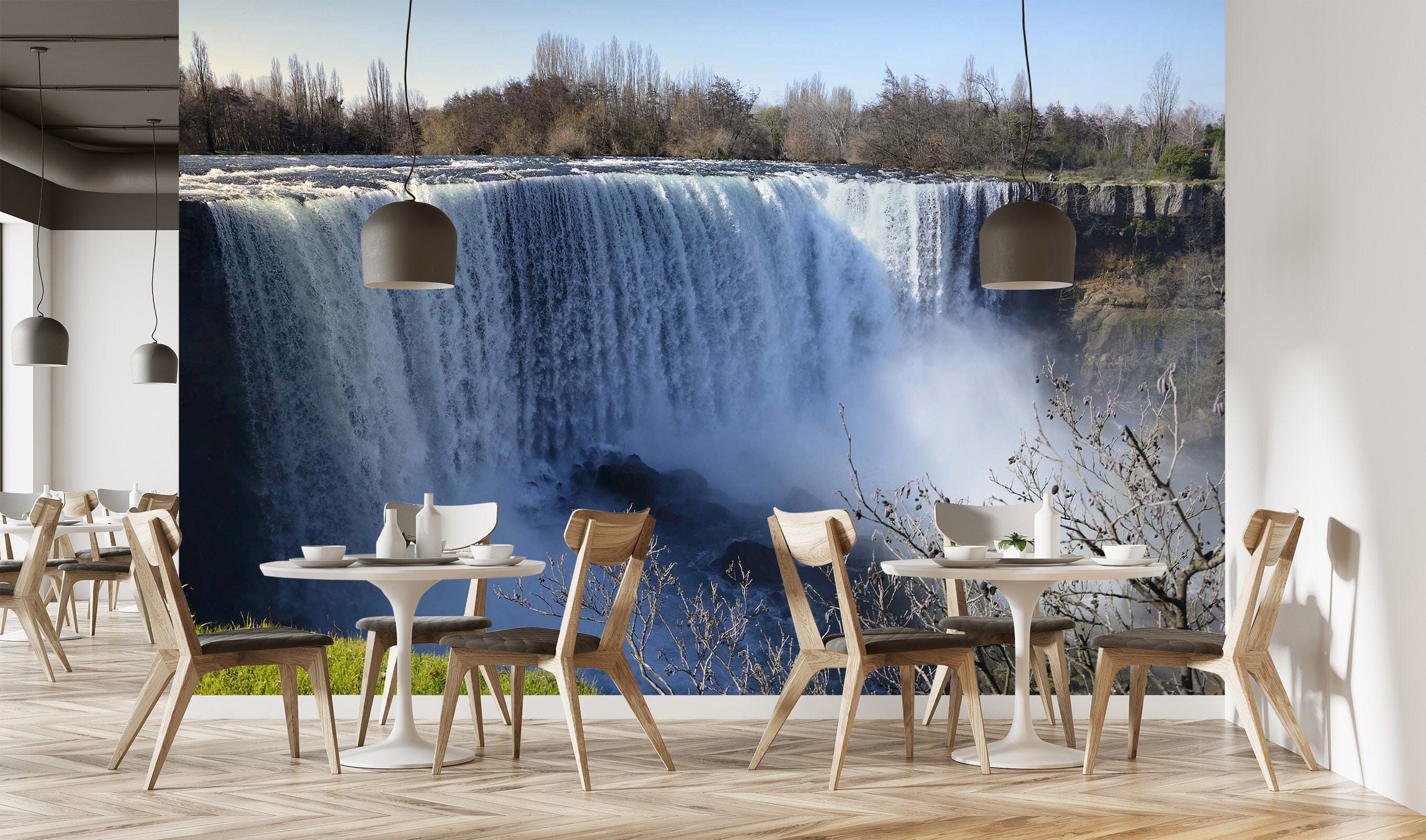 3D Sunny Waterfall 2001 Wall Murals Wallpaper AJ Wallpaper 2