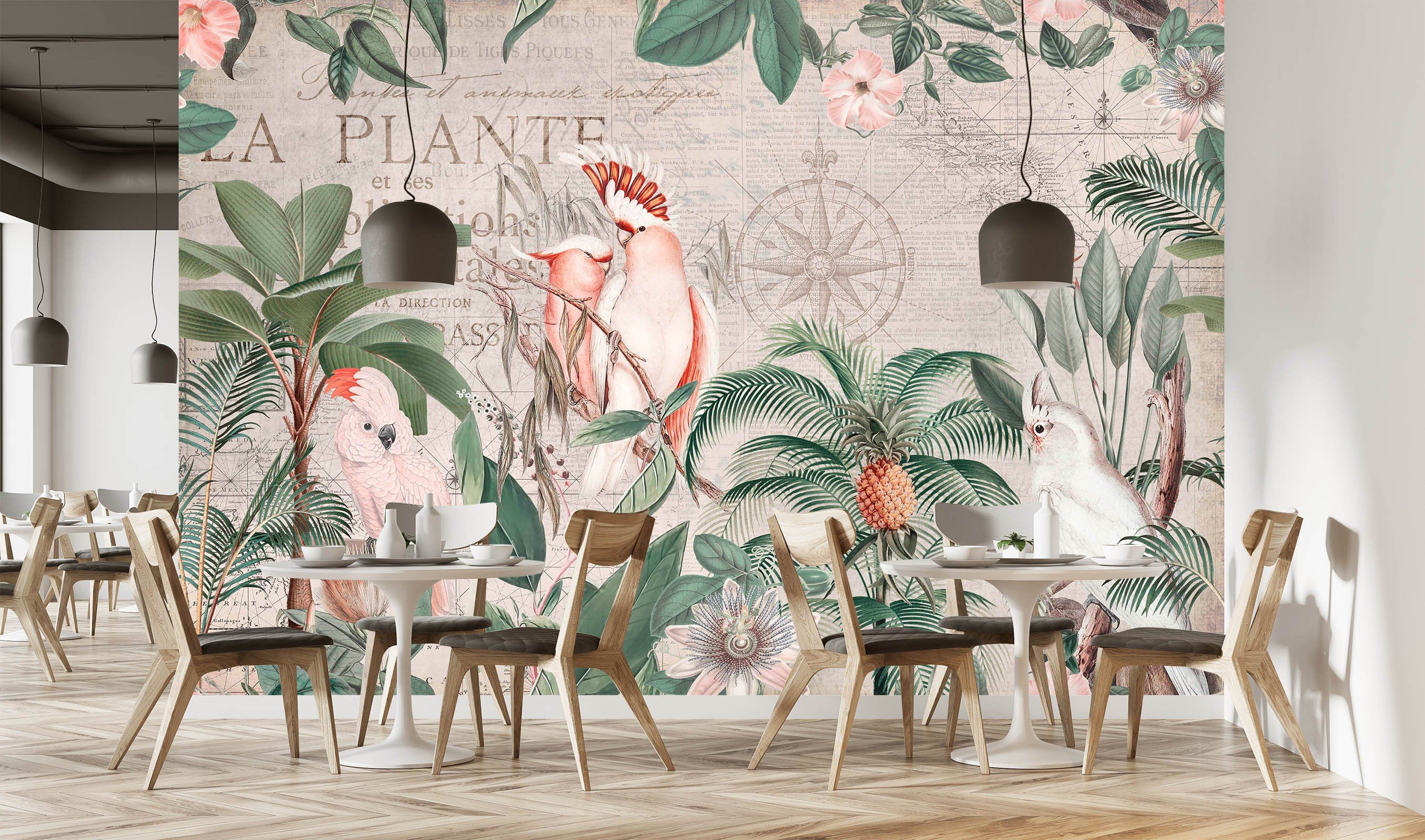 3D Bird Home 1433 Andrea haase Wall Mural Wall Murals Wallpaper AJ Wallpaper 2