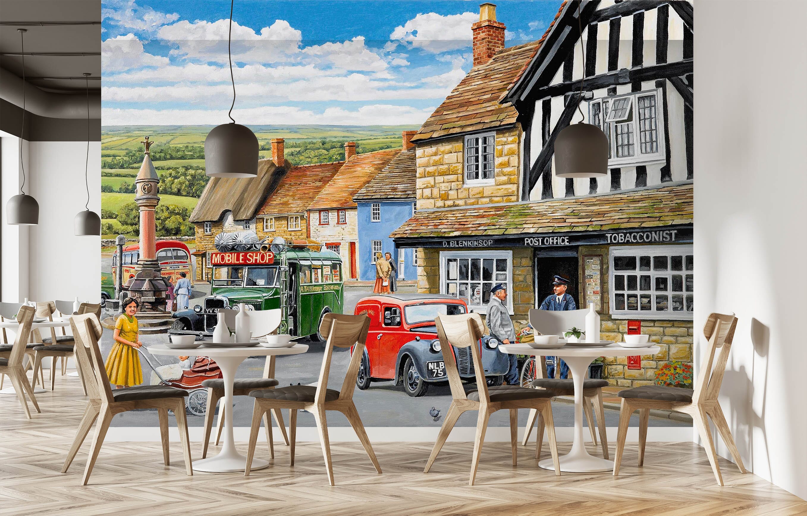 3D The Post Office 1064 Trevor Mitchell Wall Mural Wall Murals Wallpaper AJ Wallpaper 2