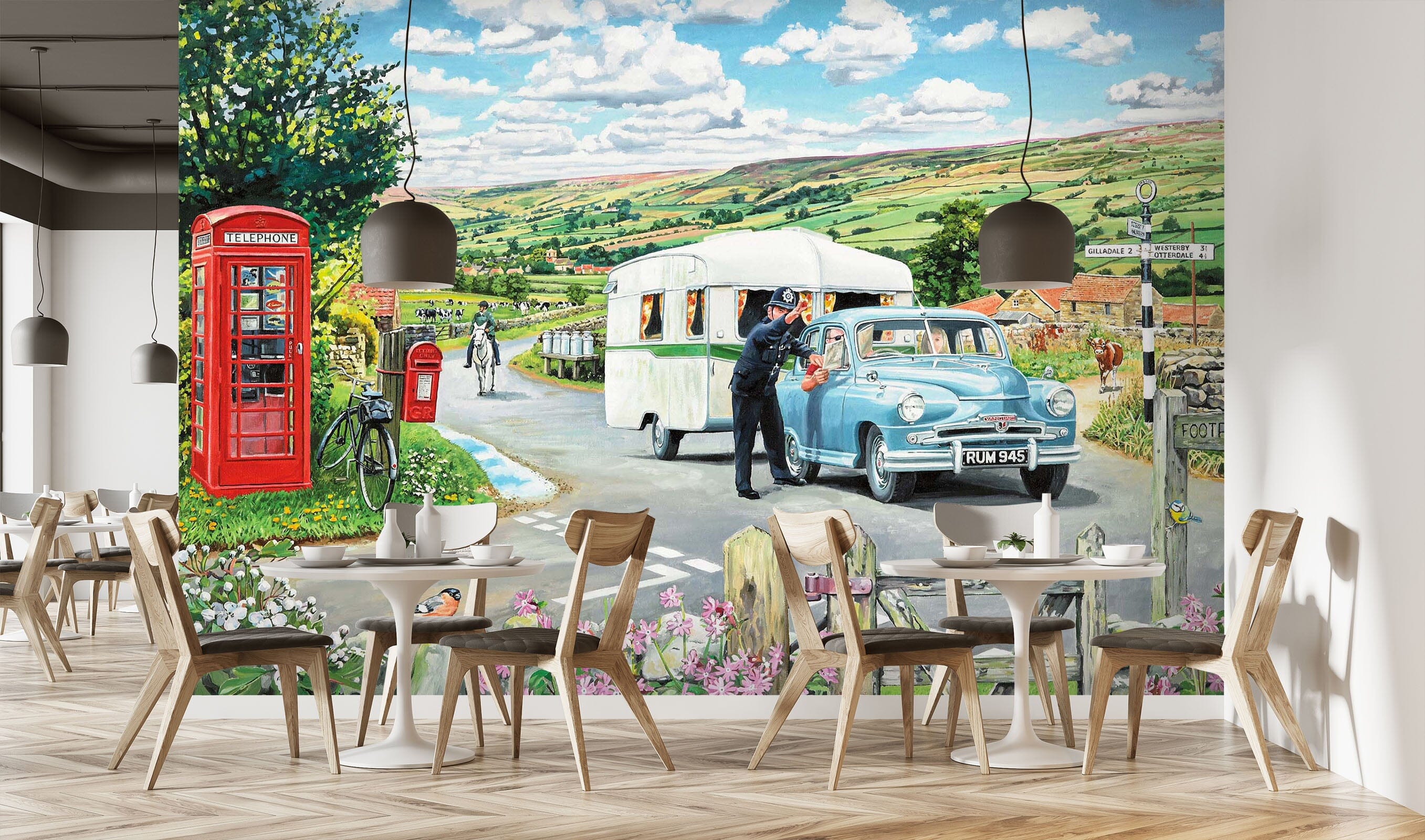 3D Directions 1019 Trevor Mitchell Wall Mural Wall Murals Wallpaper AJ Wallpaper 2