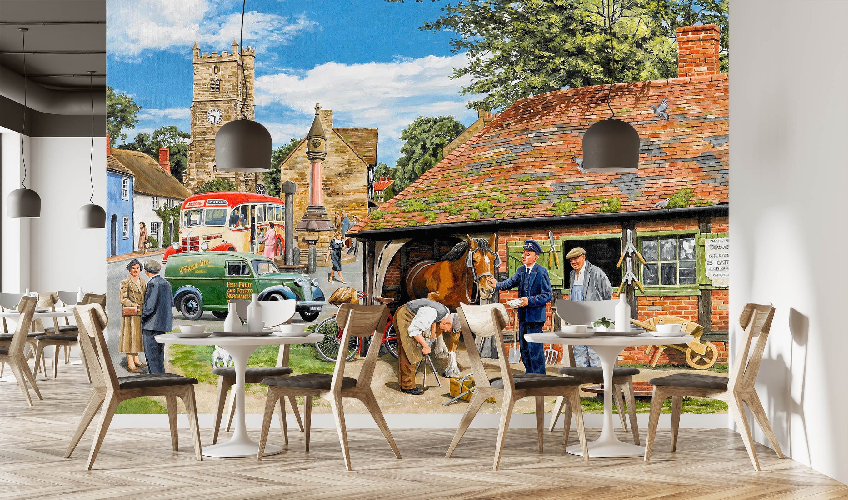 3D Letters For The Blacksmith 1033 Trevor Mitchell Wall Mural Wall Murals Wallpaper AJ Wallpaper 2