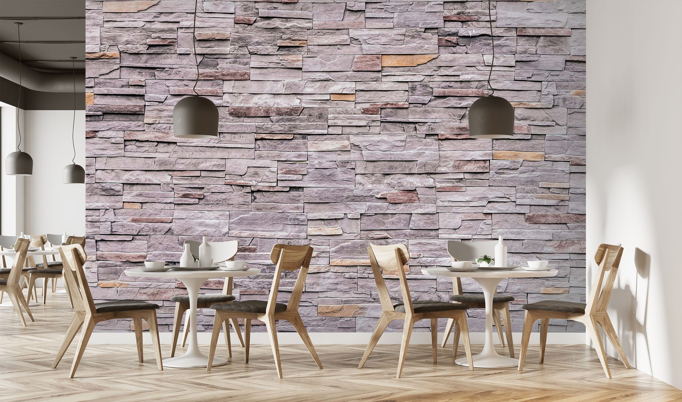 3D Grey Bricks 1421 Wall Murals Wallpaper AJ Wallpaper 2