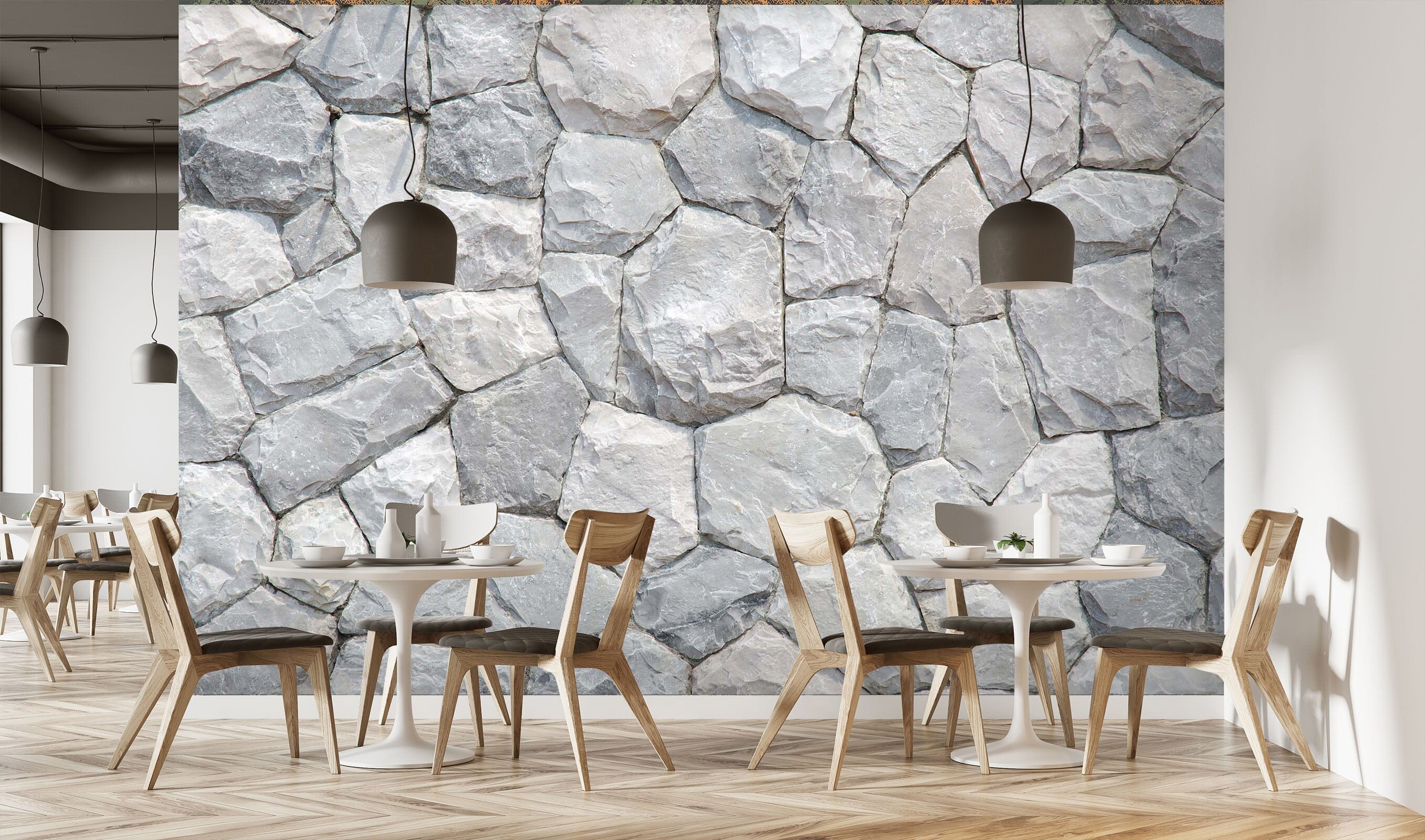 3D White Stone 1926 Wall Murals Wallpaper AJ Wallpaper 2