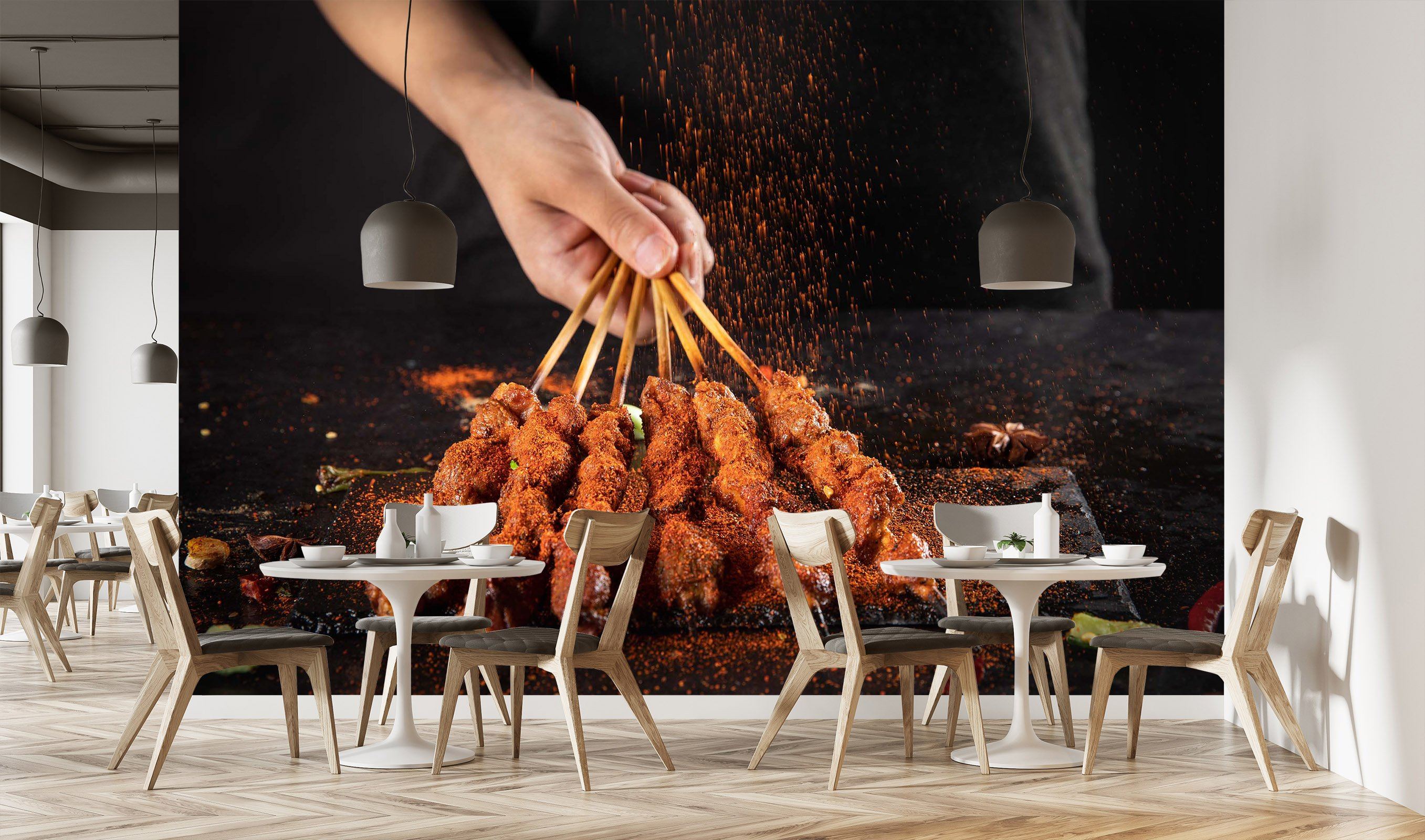 3D Barbecue 1463 Wall Murals Wallpaper AJ Wallpaper 2