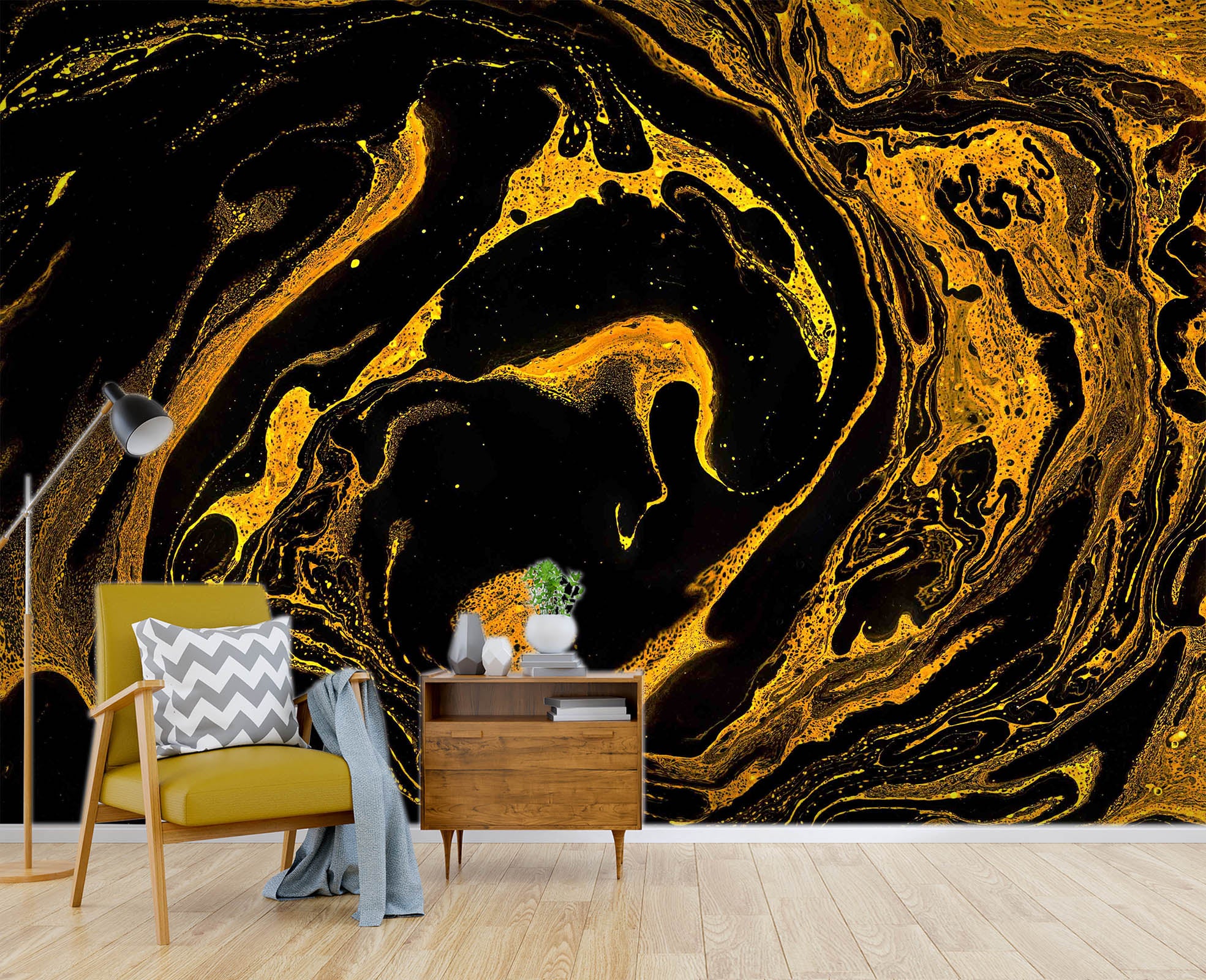 3D Unique Abstract Art 062 Wall Murals