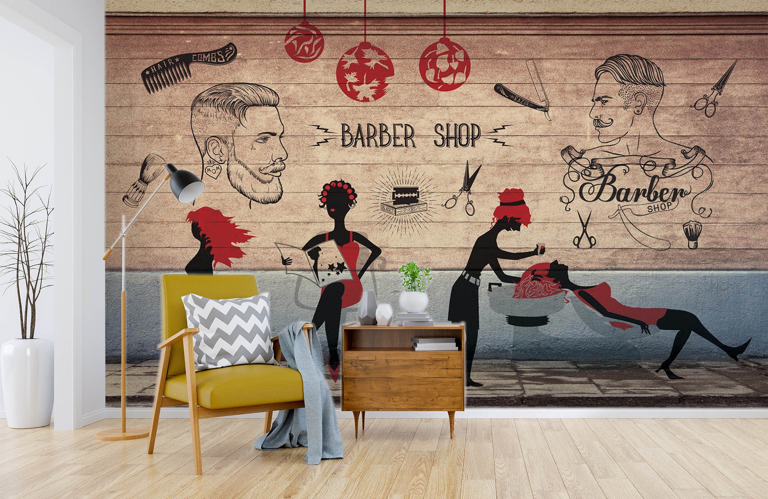 3D Washing Hair 491 Wallpaper AJ Wallpaper 2