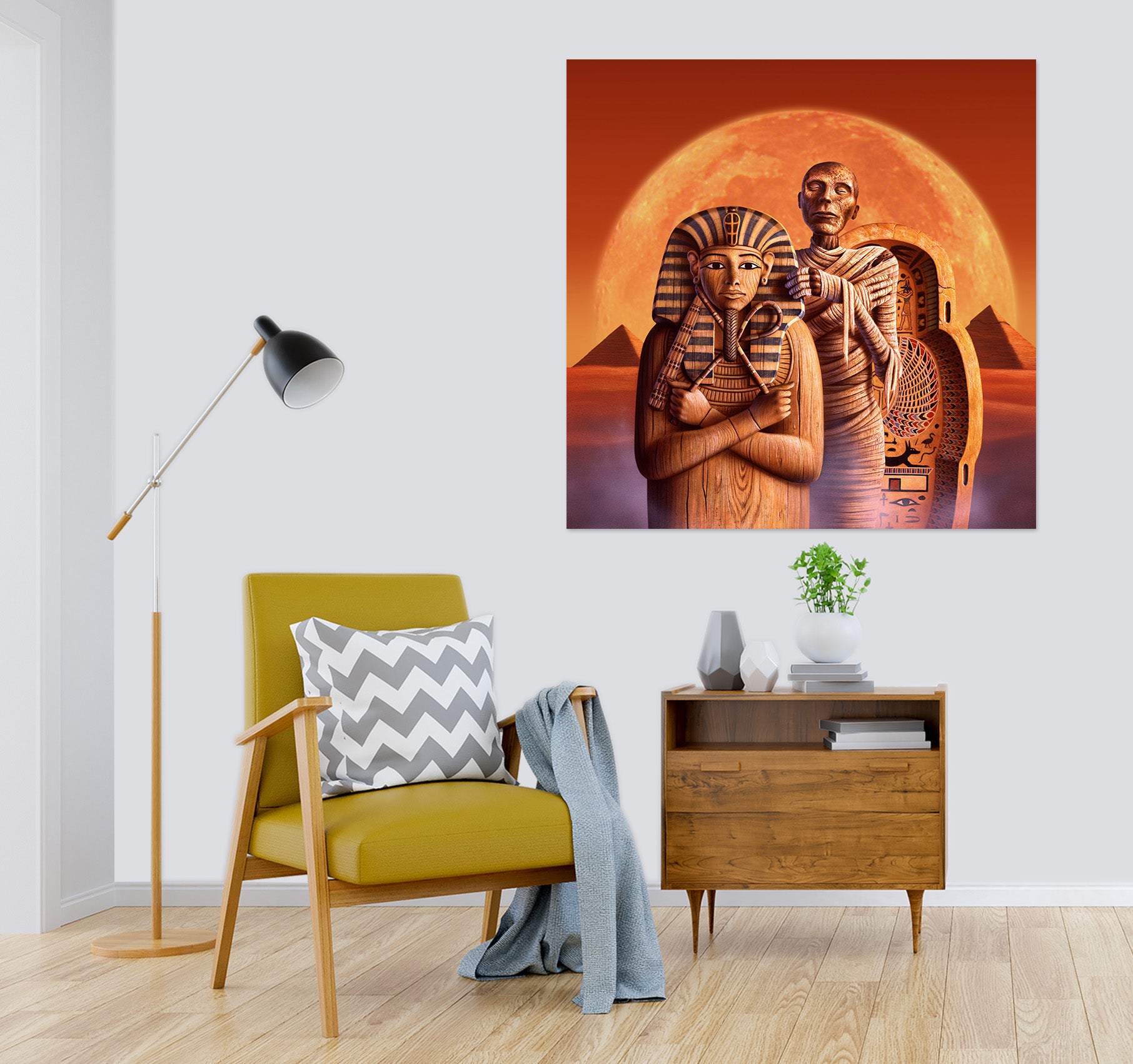 3D Pyramid 85175 Jerry LoFaro Wall Sticker