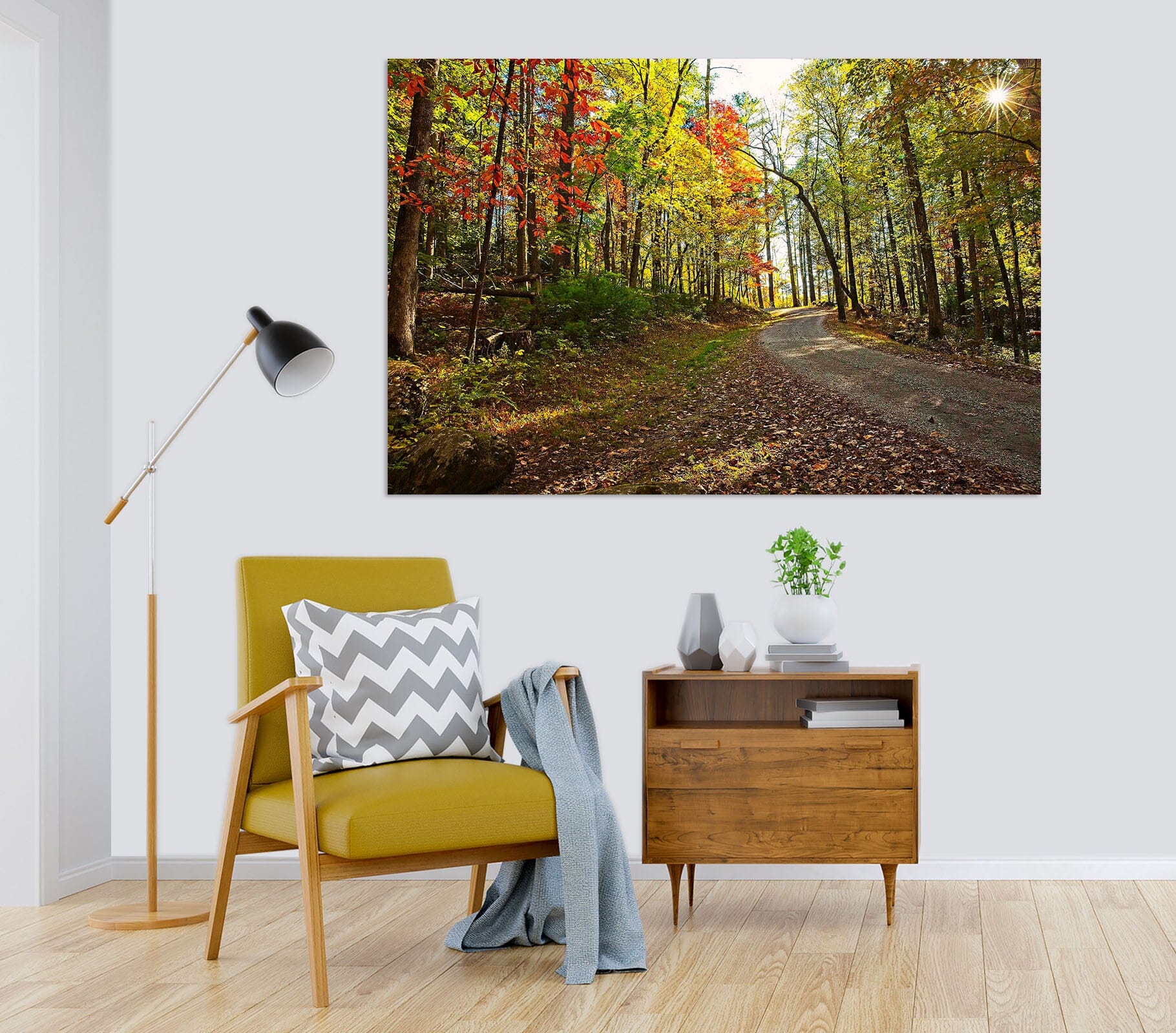 3D Forest Park 018 Kathy Barefield Wall Sticker Wallpaper AJ Wallpaper 2