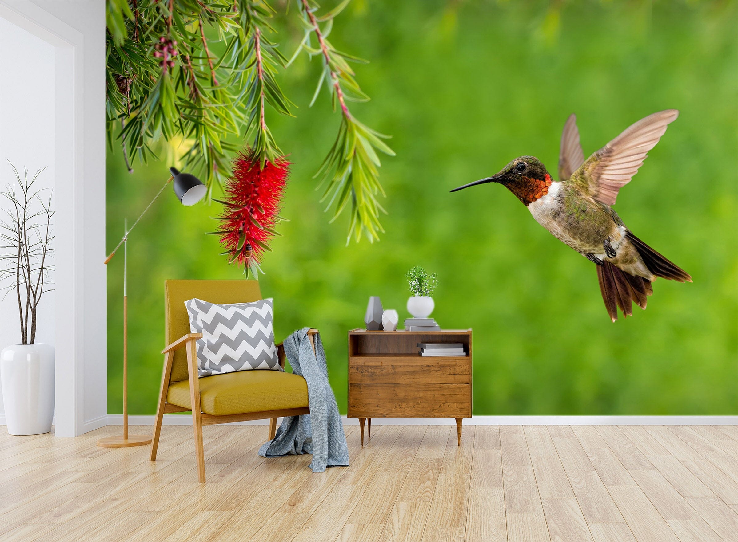 3D Magpie Grass 126 Wall Murals Wallpaper AJ Wallpaper 2