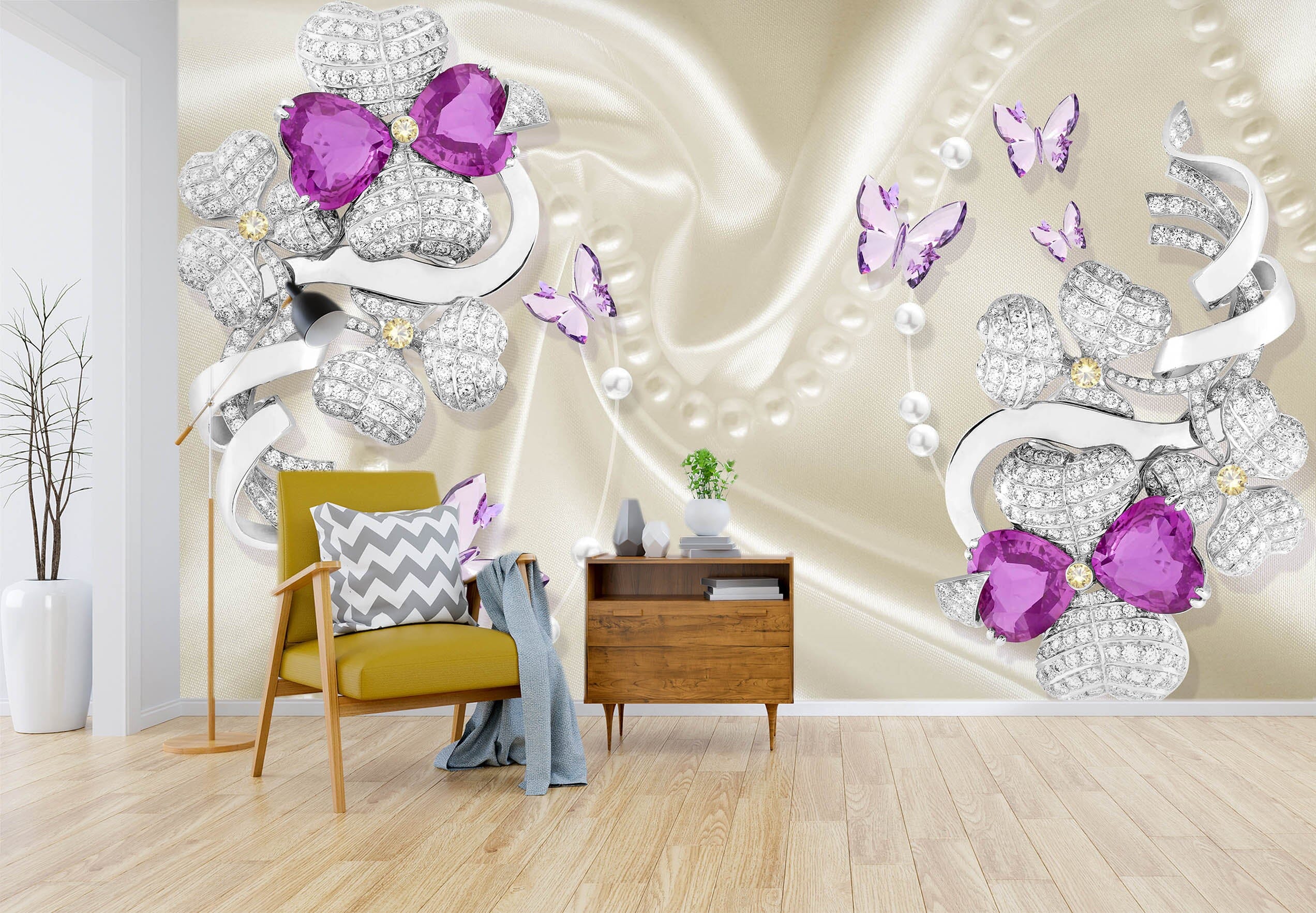 3D Diamond Pattern 1529 Wall Murals Wallpaper AJ Wallpaper 2