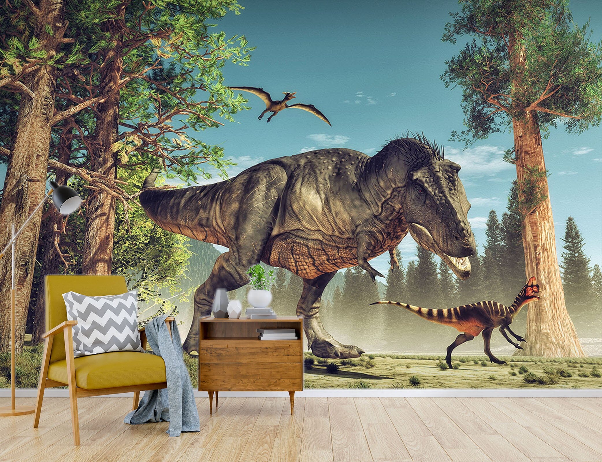 3D Prairie Overlord 1582 Wall Murals Wallpaper AJ Wallpaper 2