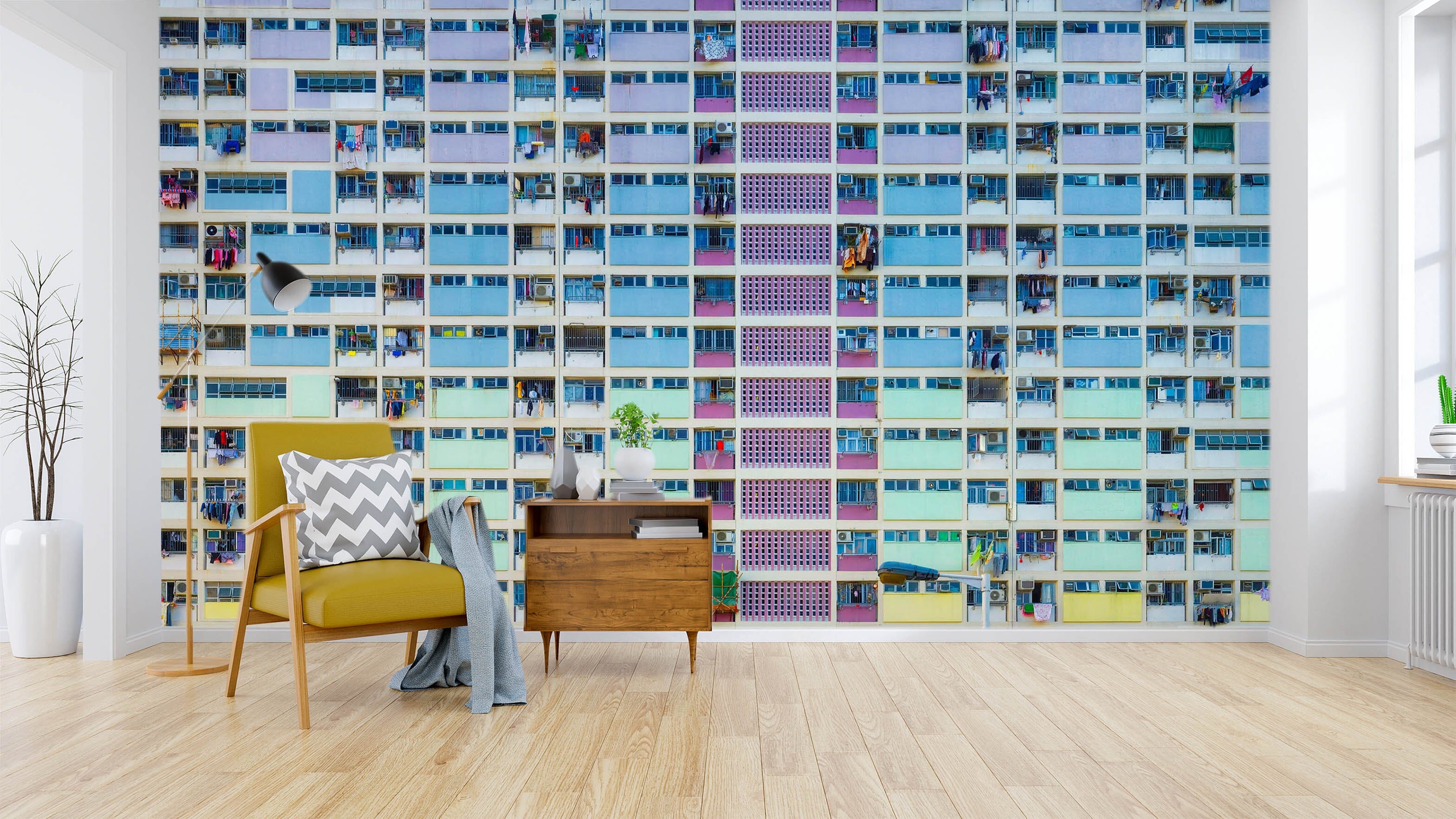 3D Multicolored Glass 1402 Marco Carmassi Wall Mural Wall Murals Wallpaper AJ Wallpaper 2