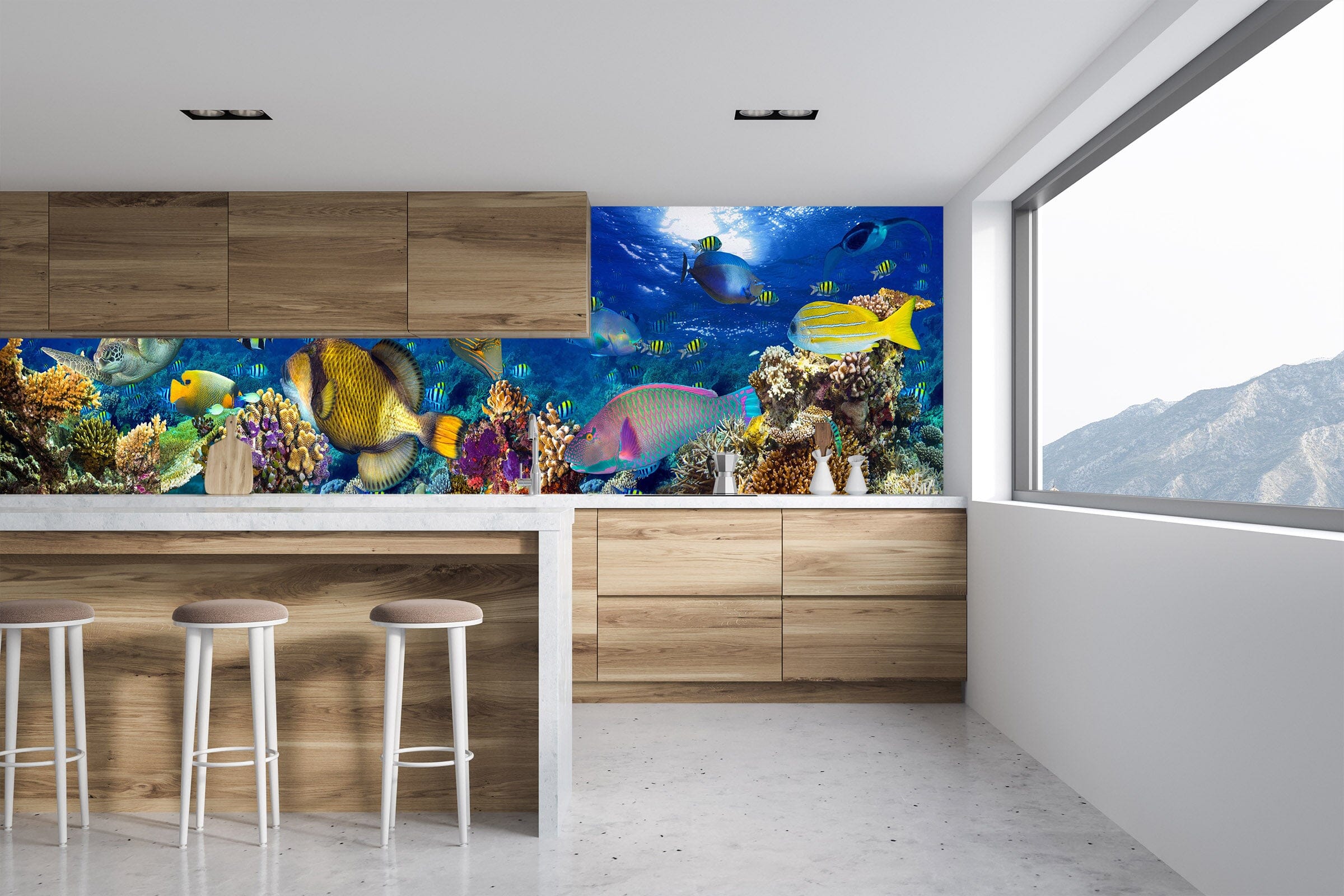 3D The Underwater World 1424 Wall Murals Wallpaper AJ Wallpaper 2