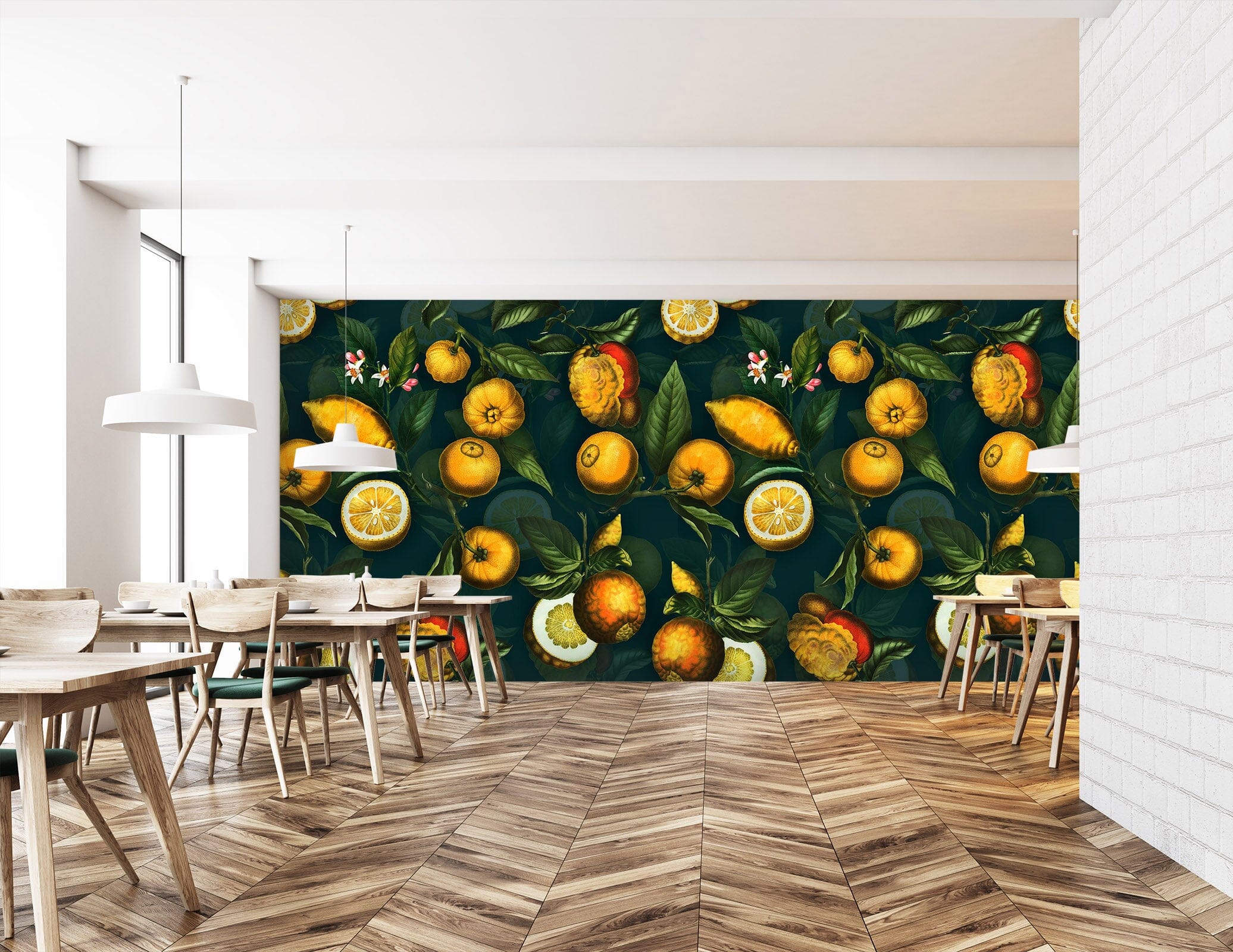 3D Turmeric Orange 148 Uta Naumann Wall Mural Wall Murals Wallpaper AJ Wallpaper 2