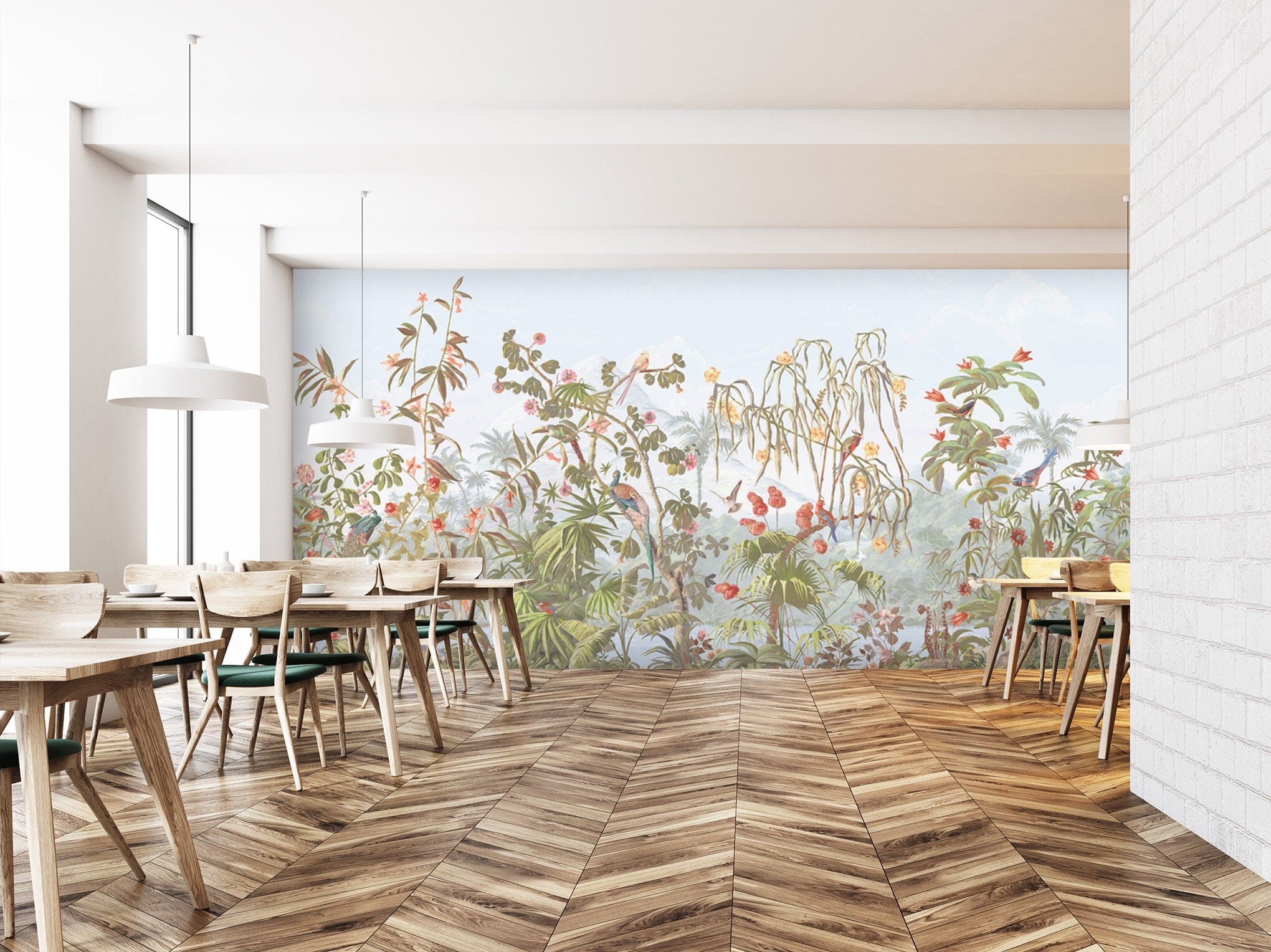 3D Spring Flowers 1560 Wall Murals Wallpaper AJ Wallpaper 2