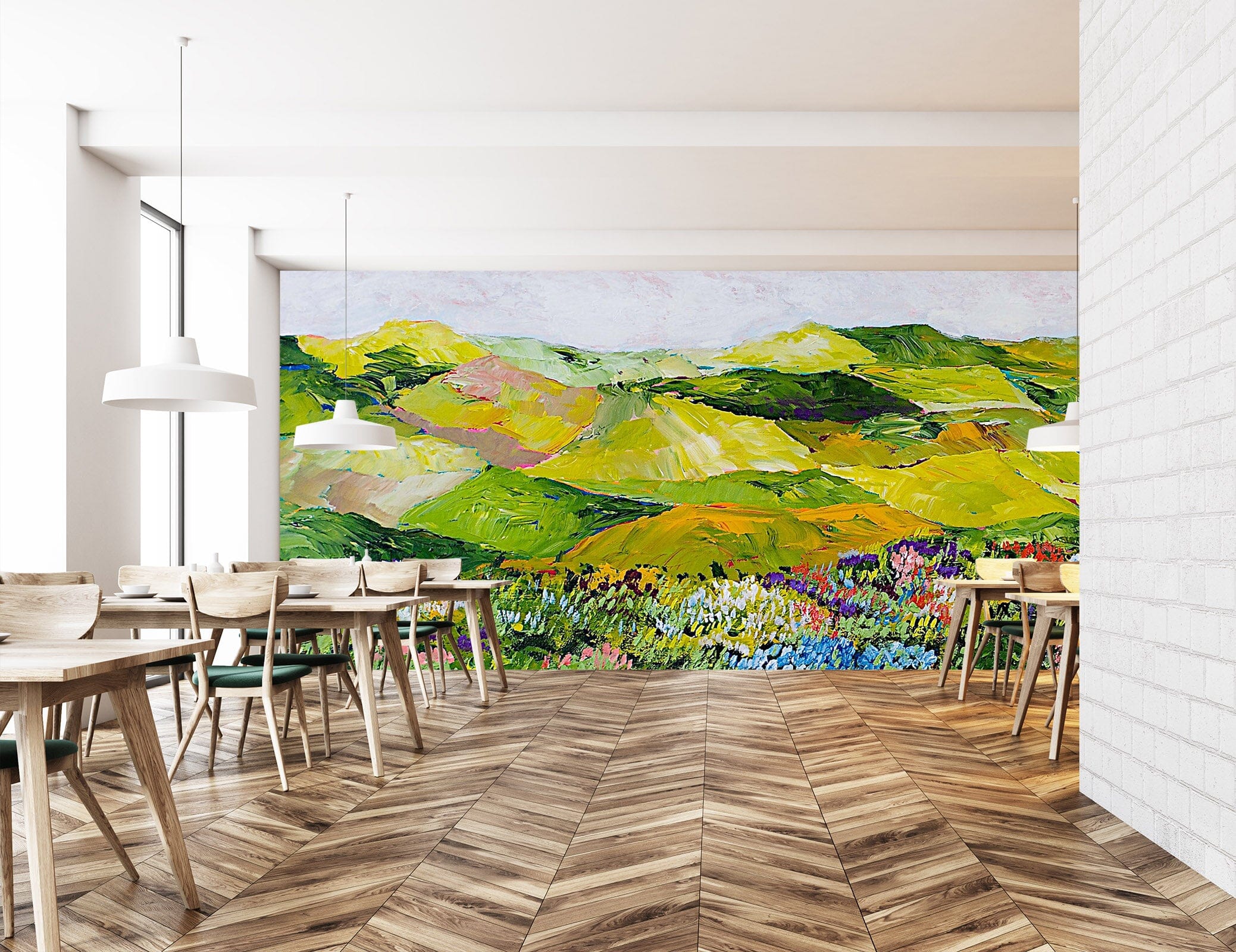 3D Green Hills 172 Allan P. Friedlander Wall Mural Wall Murals Wallpaper AJ Wallpaper 2