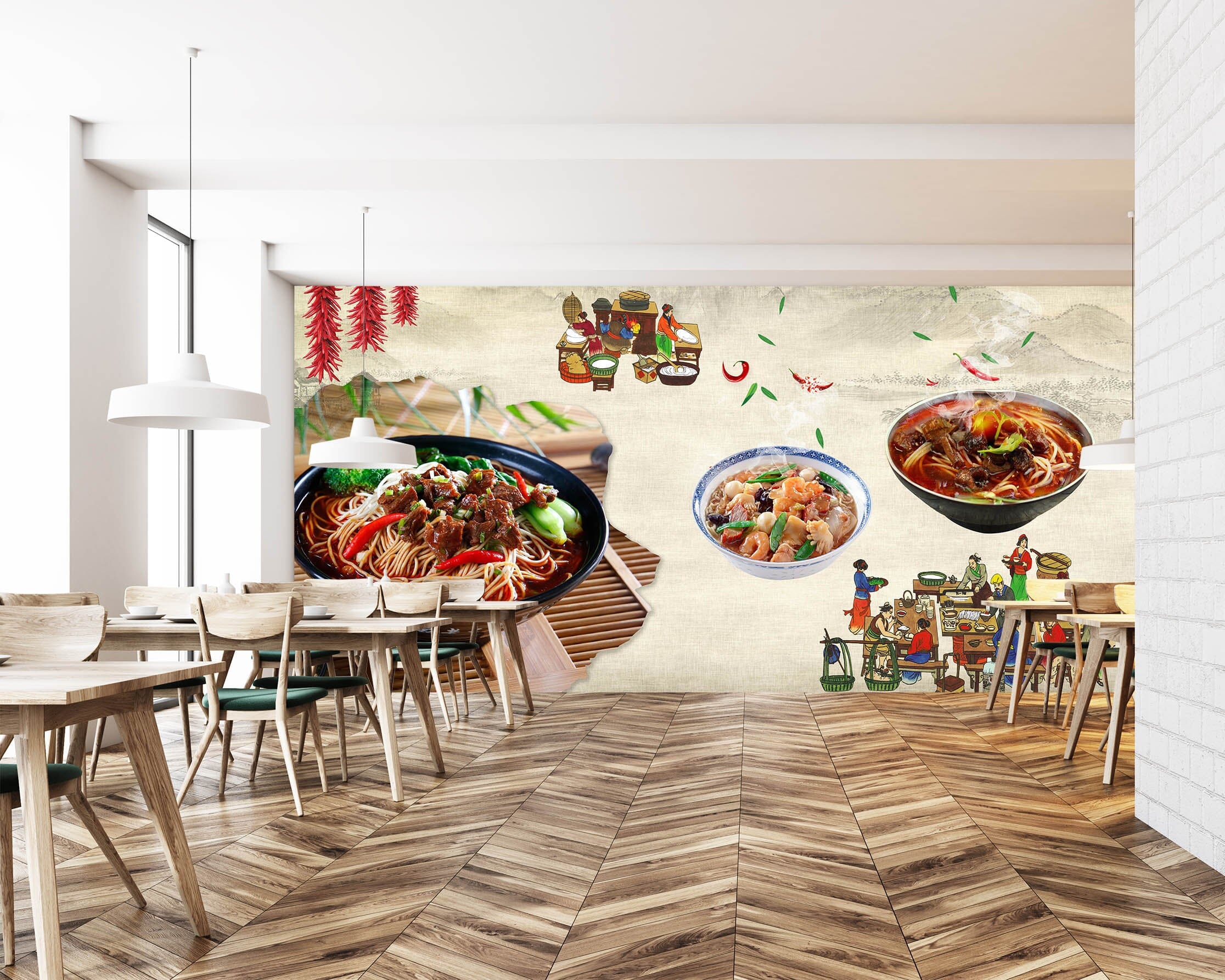 3D Good Food 3008 Wall Murals Wallpaper AJ Wallpaper 2